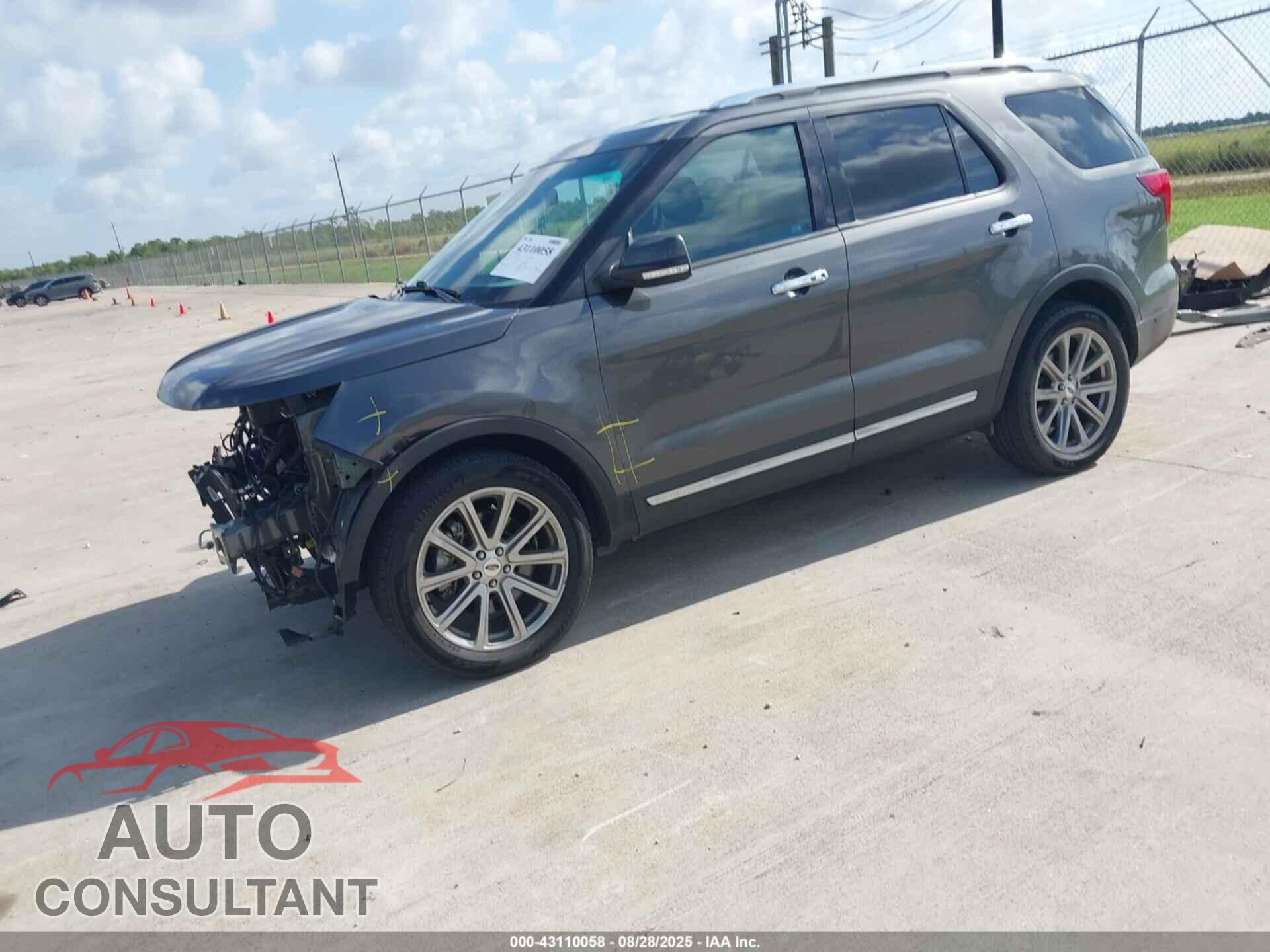 FORD EXPLORER 2016 - 1FM5K7F82GGB39355