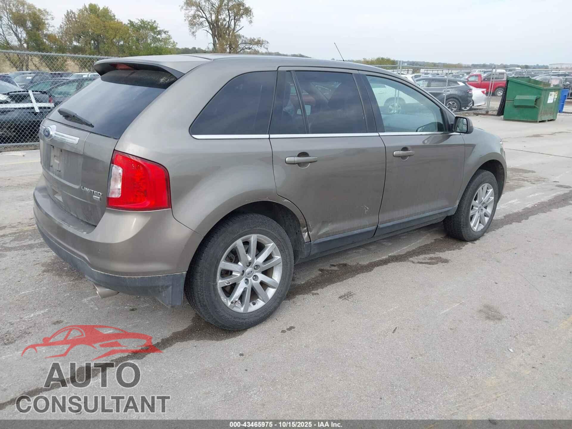 FORD EDGE 2012 - 2FMDK4KC8CBA13586