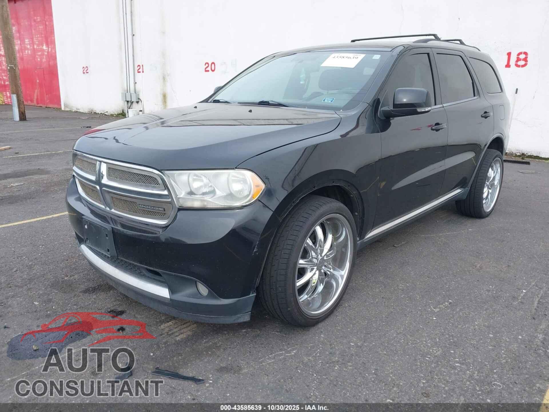 DODGE DURANGO 2012 - 1C4RDHDG5CC158533