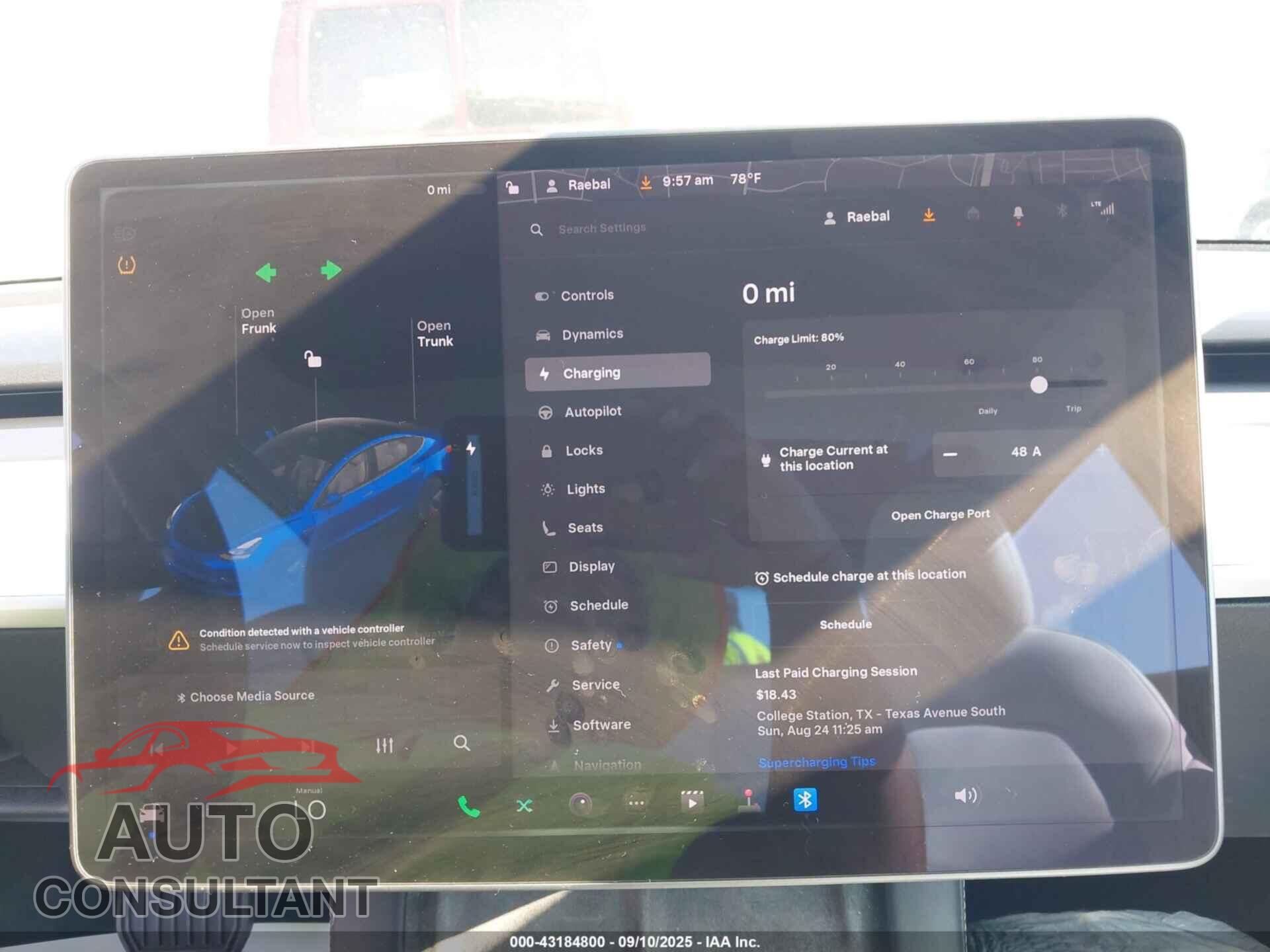 TESLA MODEL 3 2021 - 5YJ3E1EB8MF010202