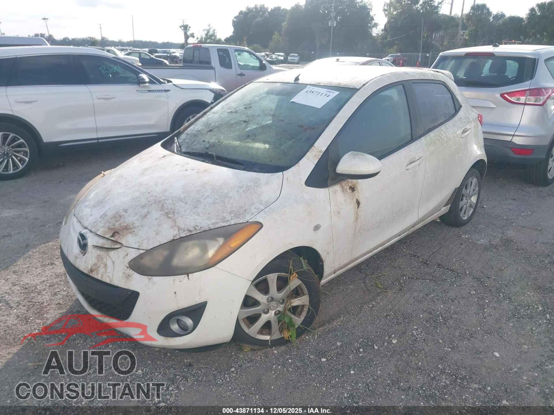 MAZDA MAZDA2 2011 - JM1DE1HZ8B0103357