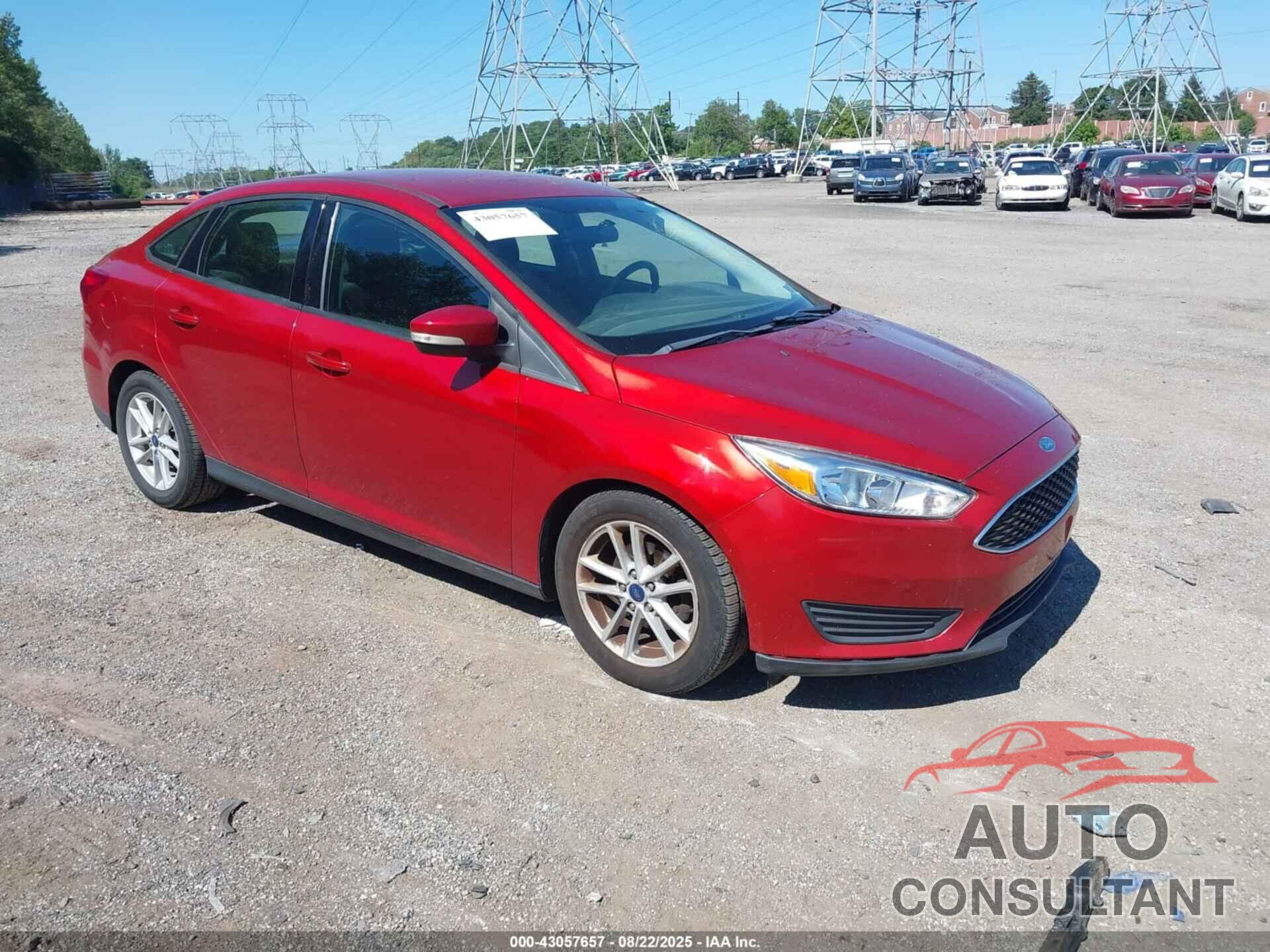 FORD FOCUS 2018 - 1FADP3F23JL298654
