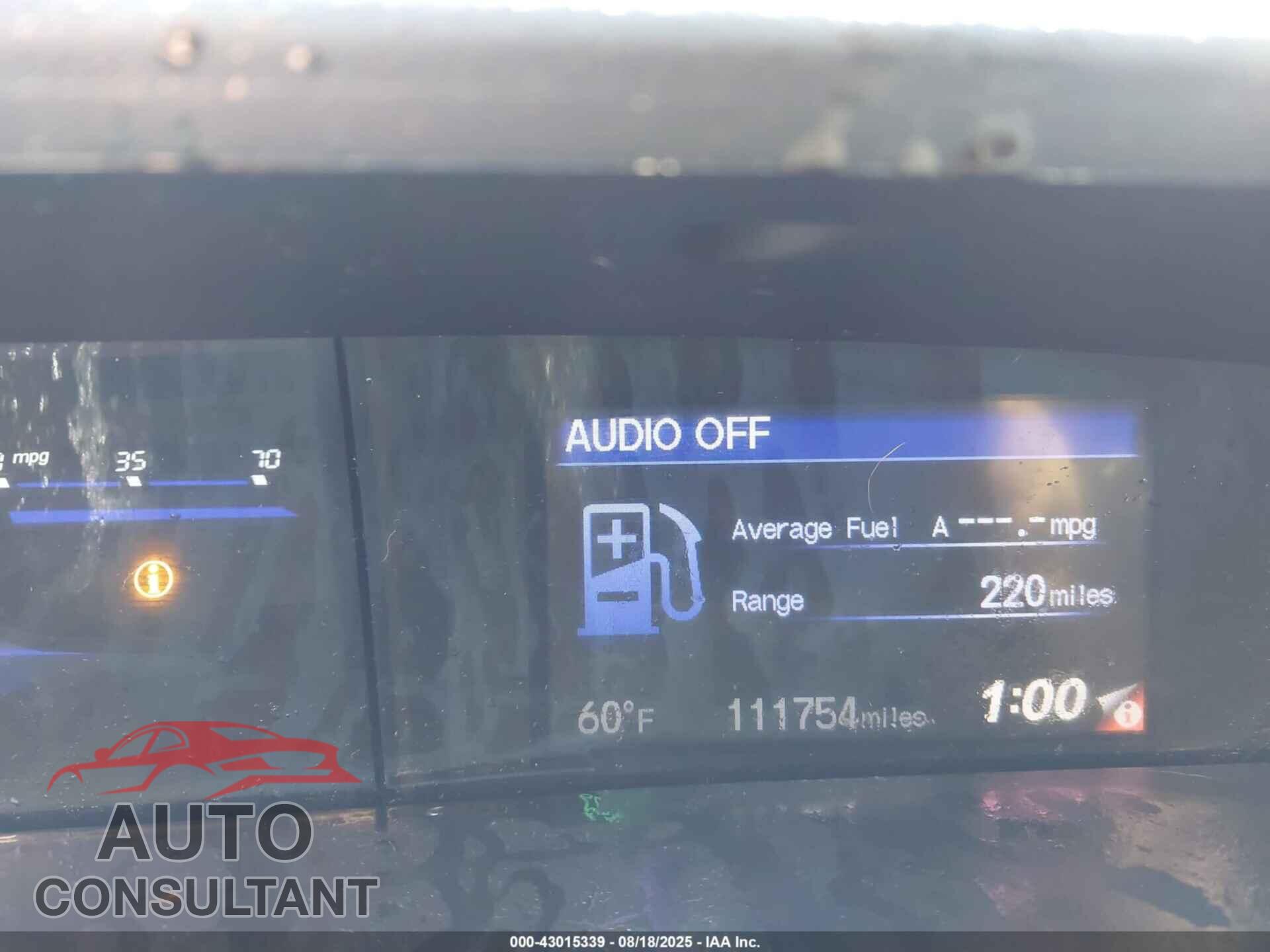 HONDA CIVIC 2013 - 19XFB2F84DE252974