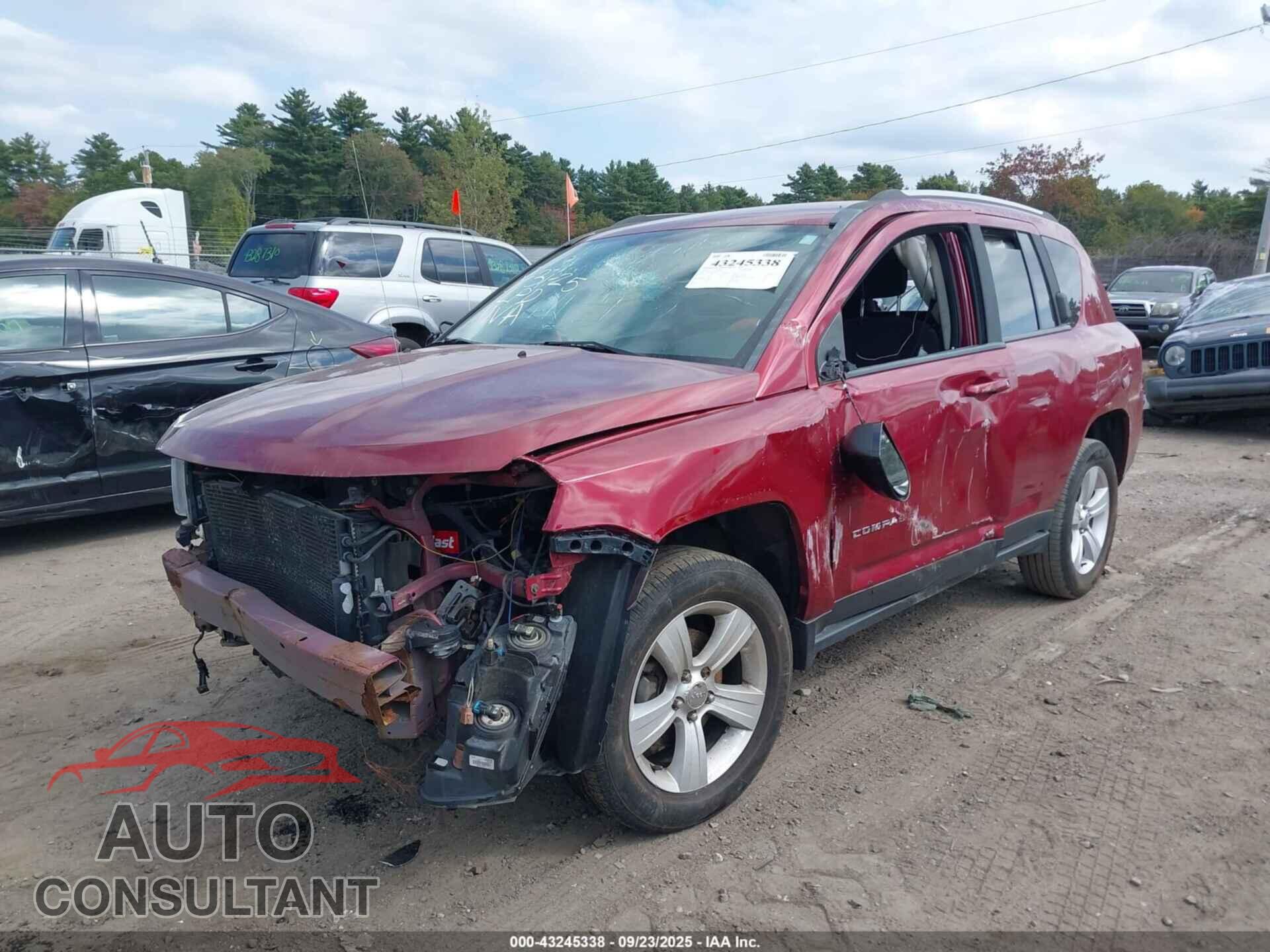 JEEP COMPASS 2016 - 1C4NJDBB3GD521077