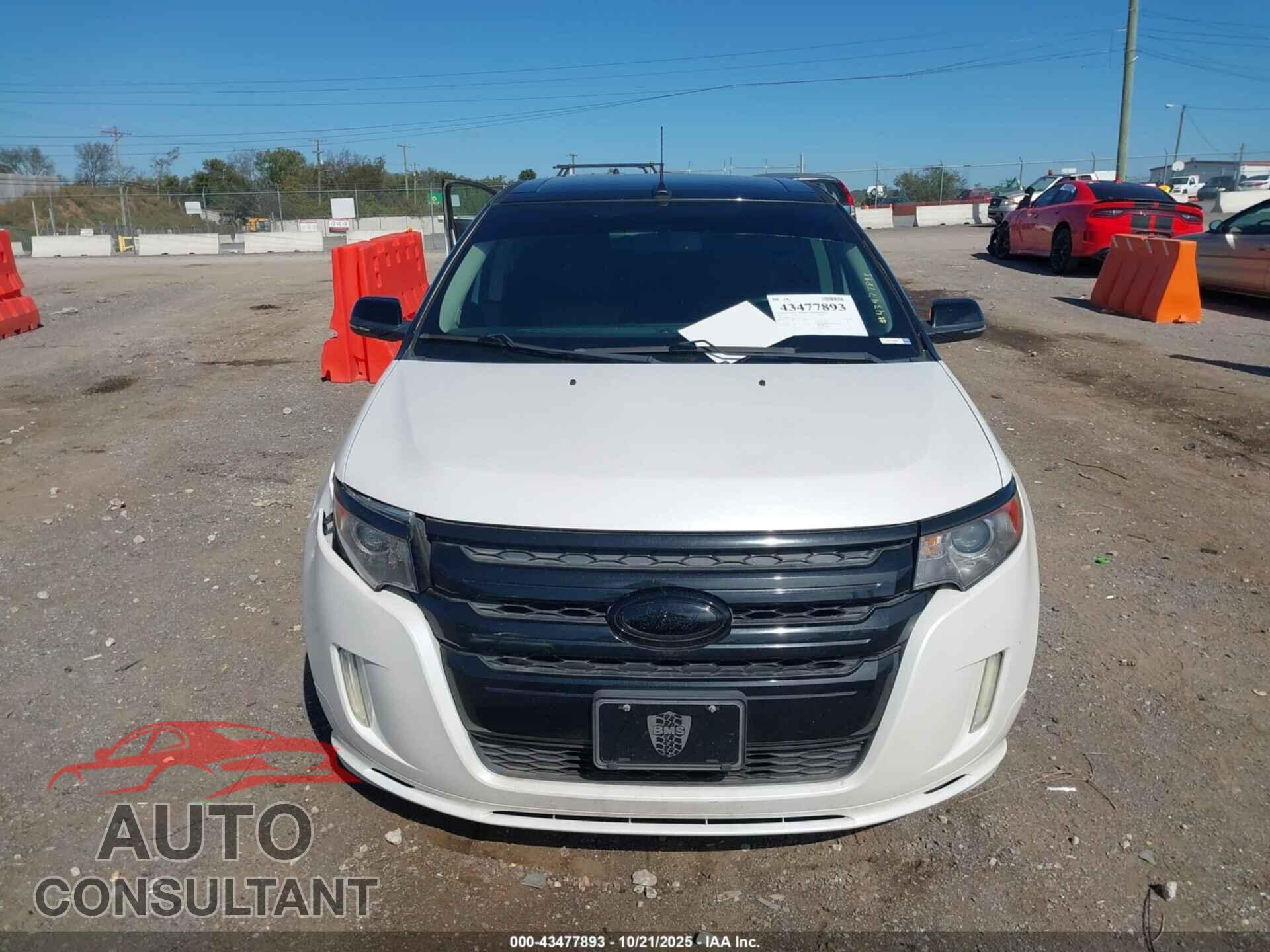 FORD EDGE 2013 - 2FMDK3AK2DBE37723