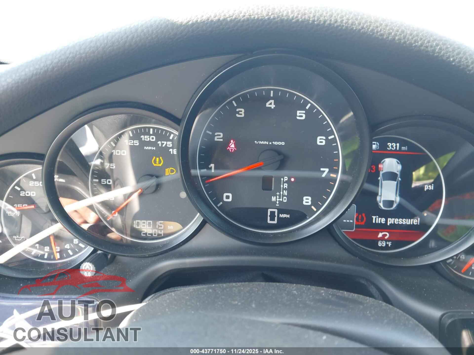 PORSCHE PANAMERA 2013 - WP0AA2A72DL012387