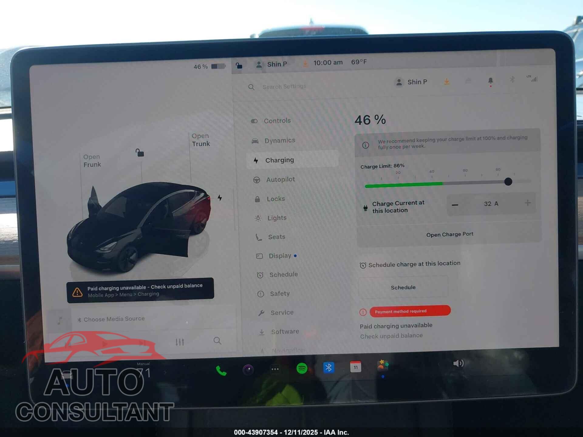 TESLA MODEL 3 2022 - 5YJ3E1EA6NF371663