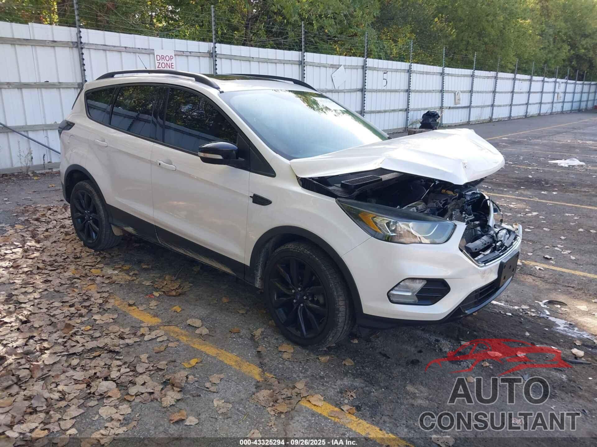 FORD ESCAPE 2017 - 1FMCU9J95HUB70549
