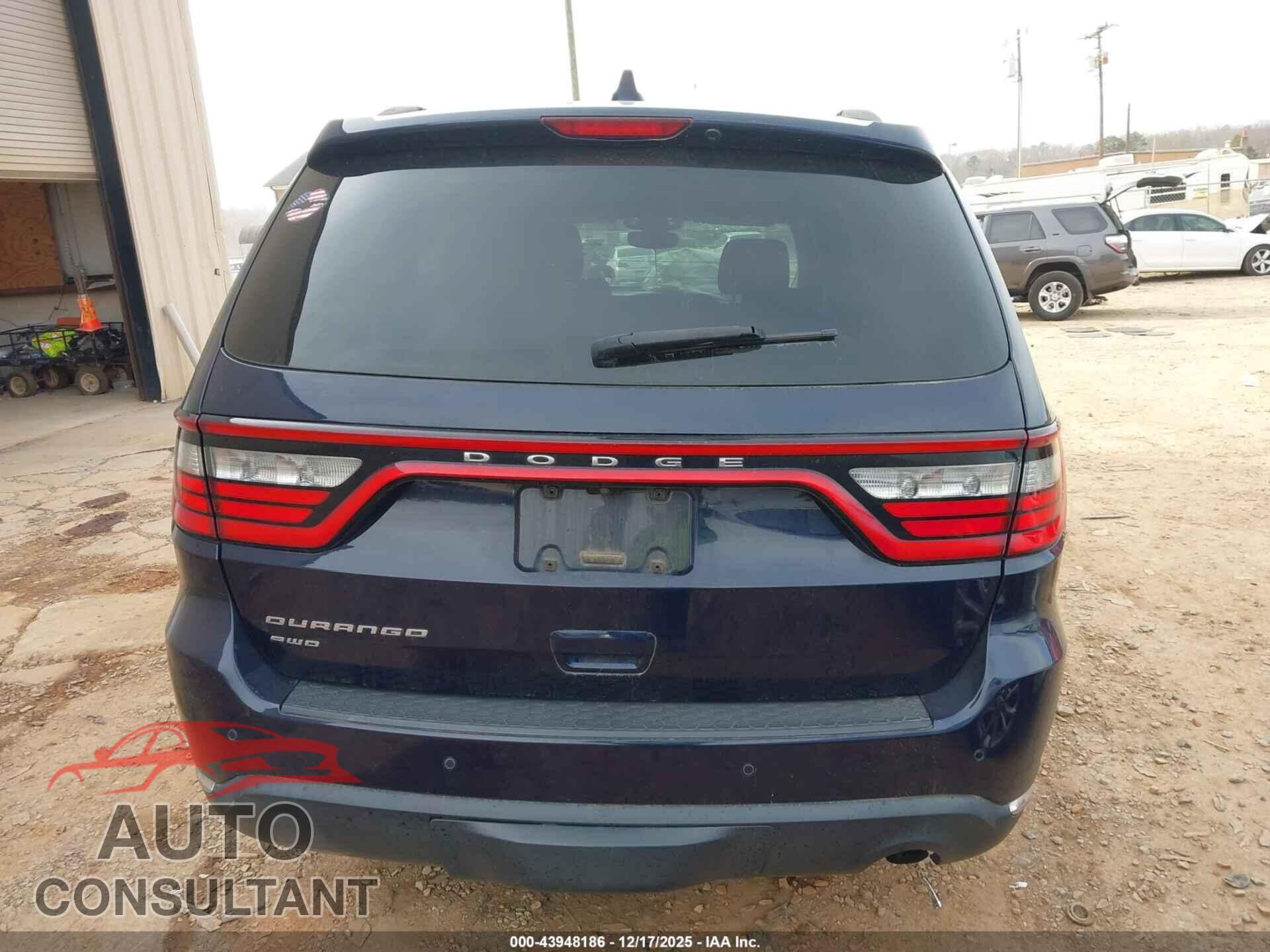 DODGE DURANGO 2017 - 1C4RDJAG6HC611948