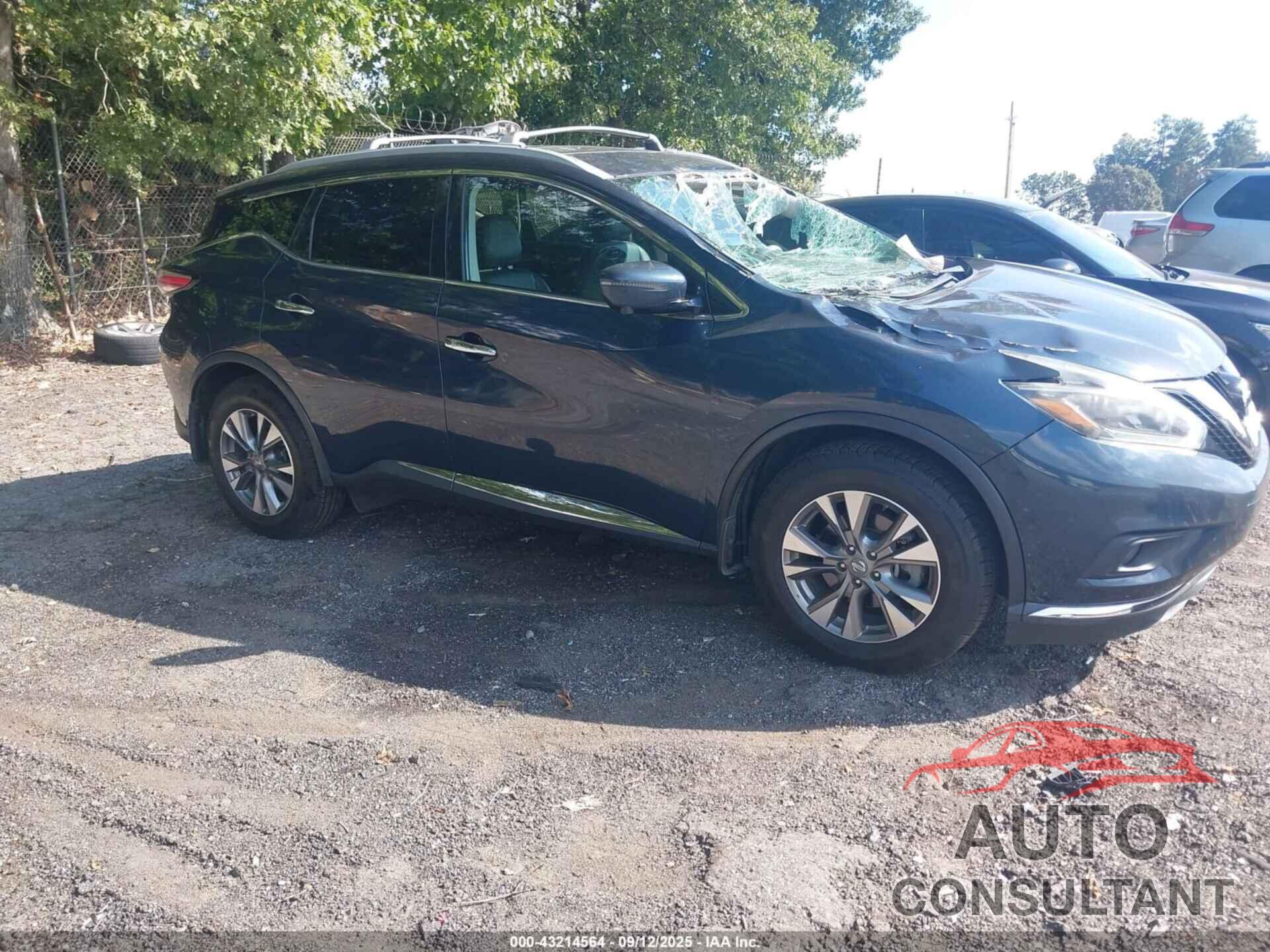 NISSAN MURANO 2018 - 5N1AZ2MG3JN169958