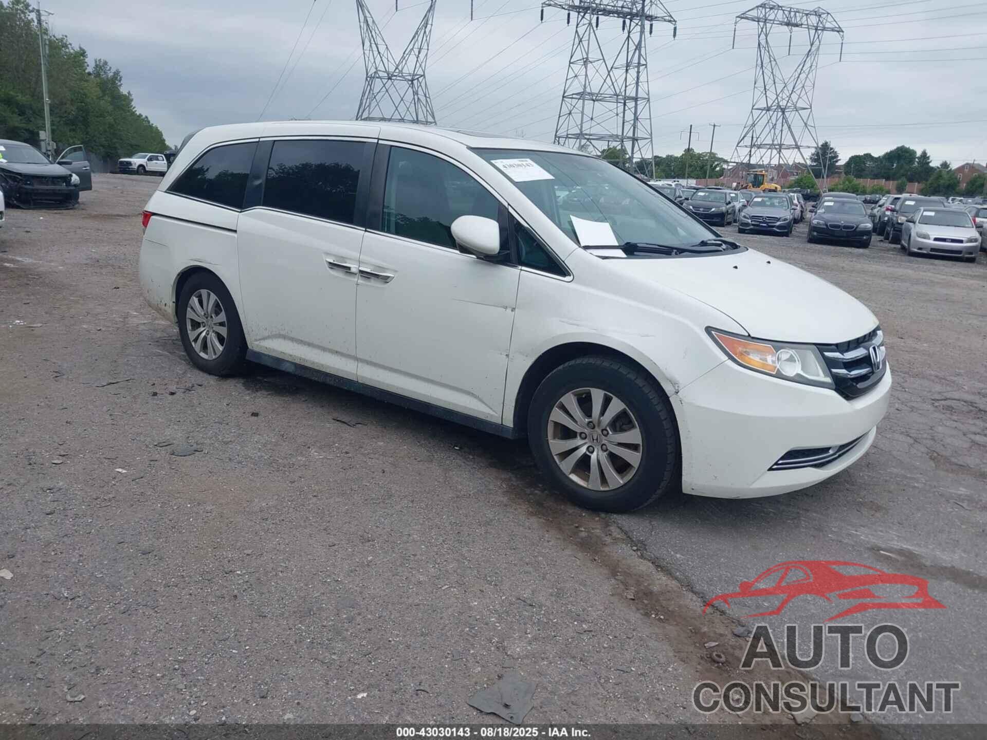 HONDA ODYSSEY 2015 - 5FNRL5H62FB028705