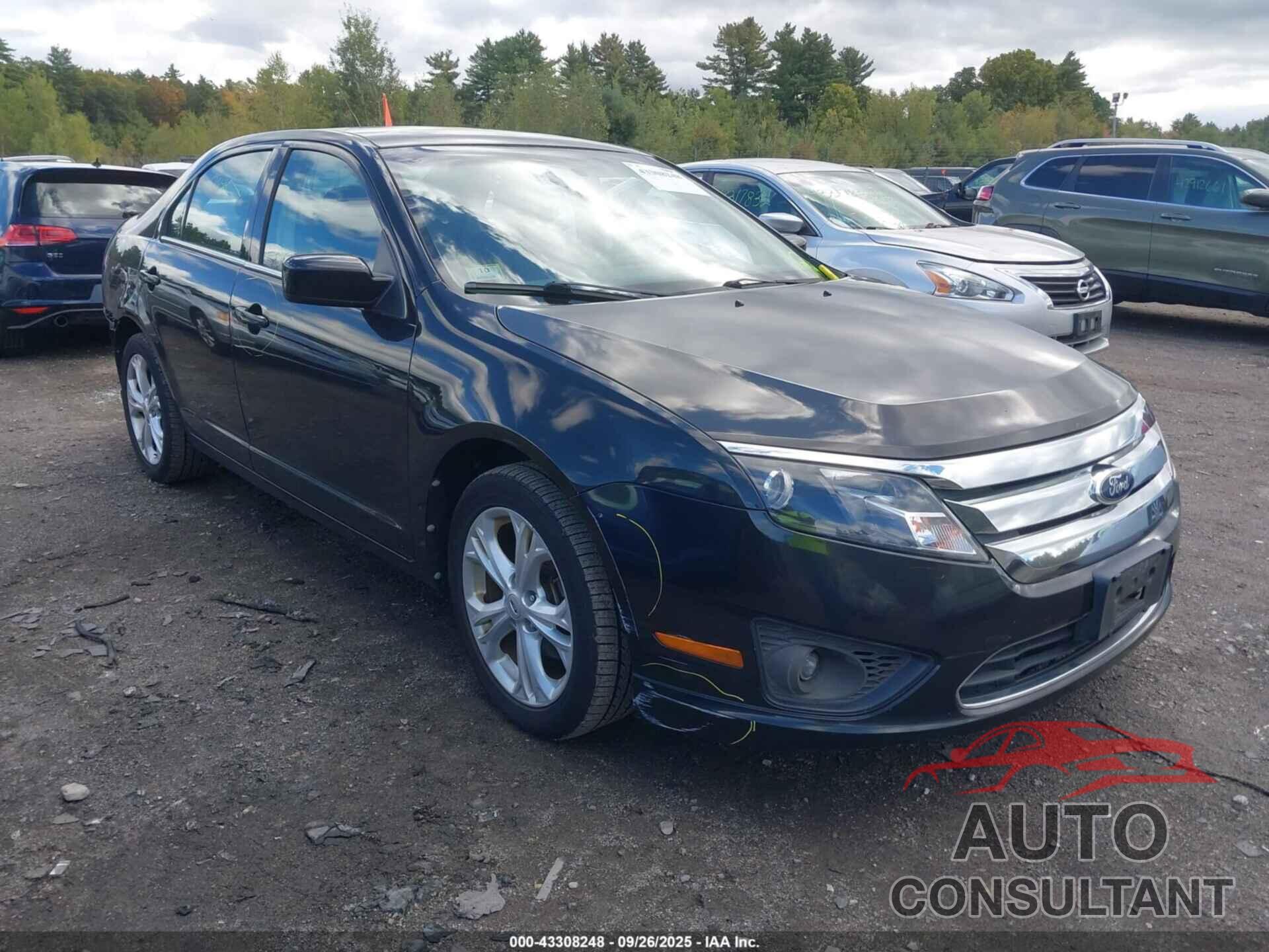 FORD FUSION 2012 - 3FAHP0HA3CR313999