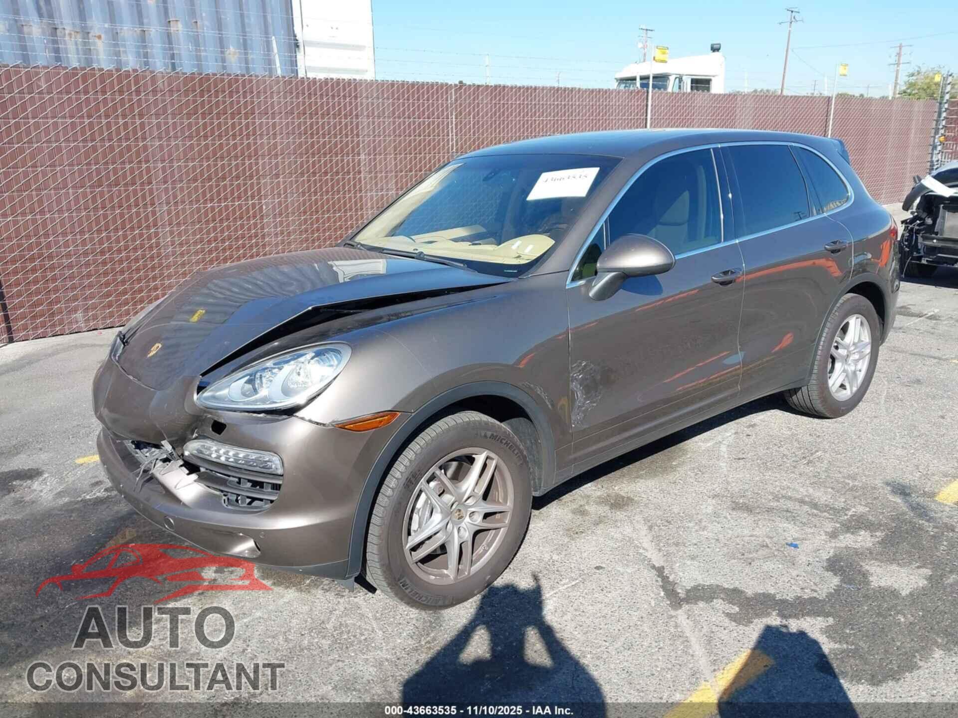 PORSCHE CAYENNE 2013 - WP1AF2A28DLA32261
