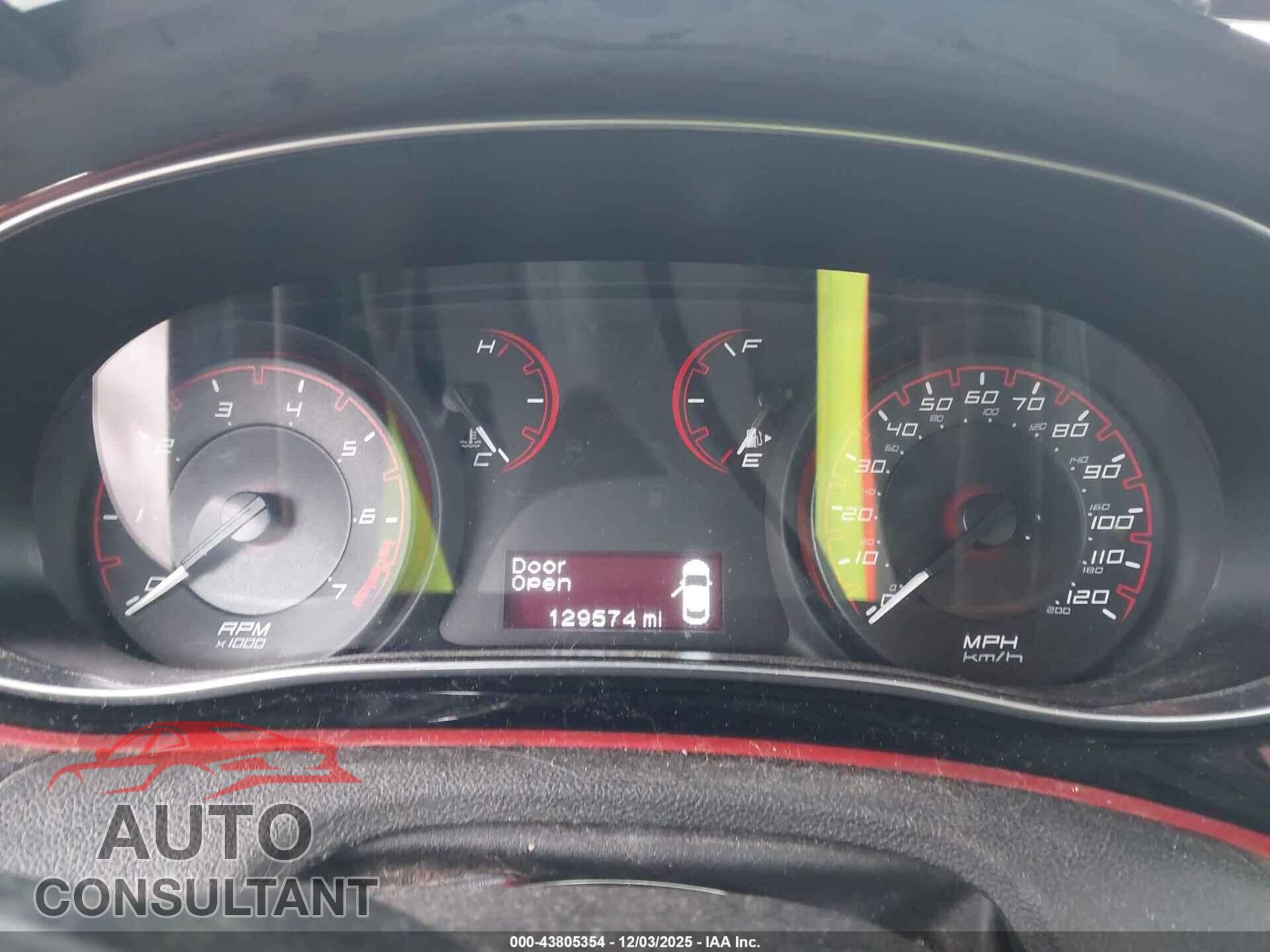 DODGE DART 2015 - 1C3CDFBB4FD432020