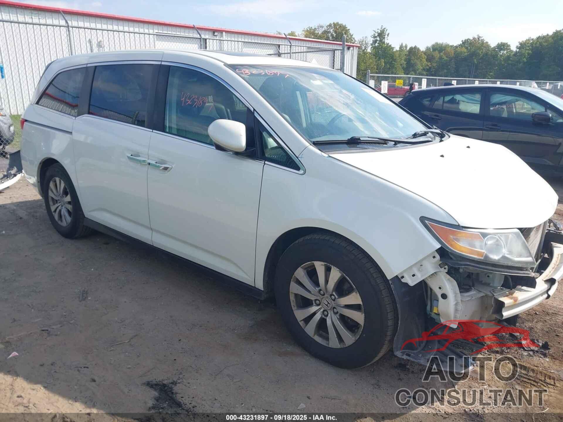 HONDA ODYSSEY 2015 - 5FNRL5H68FB011892