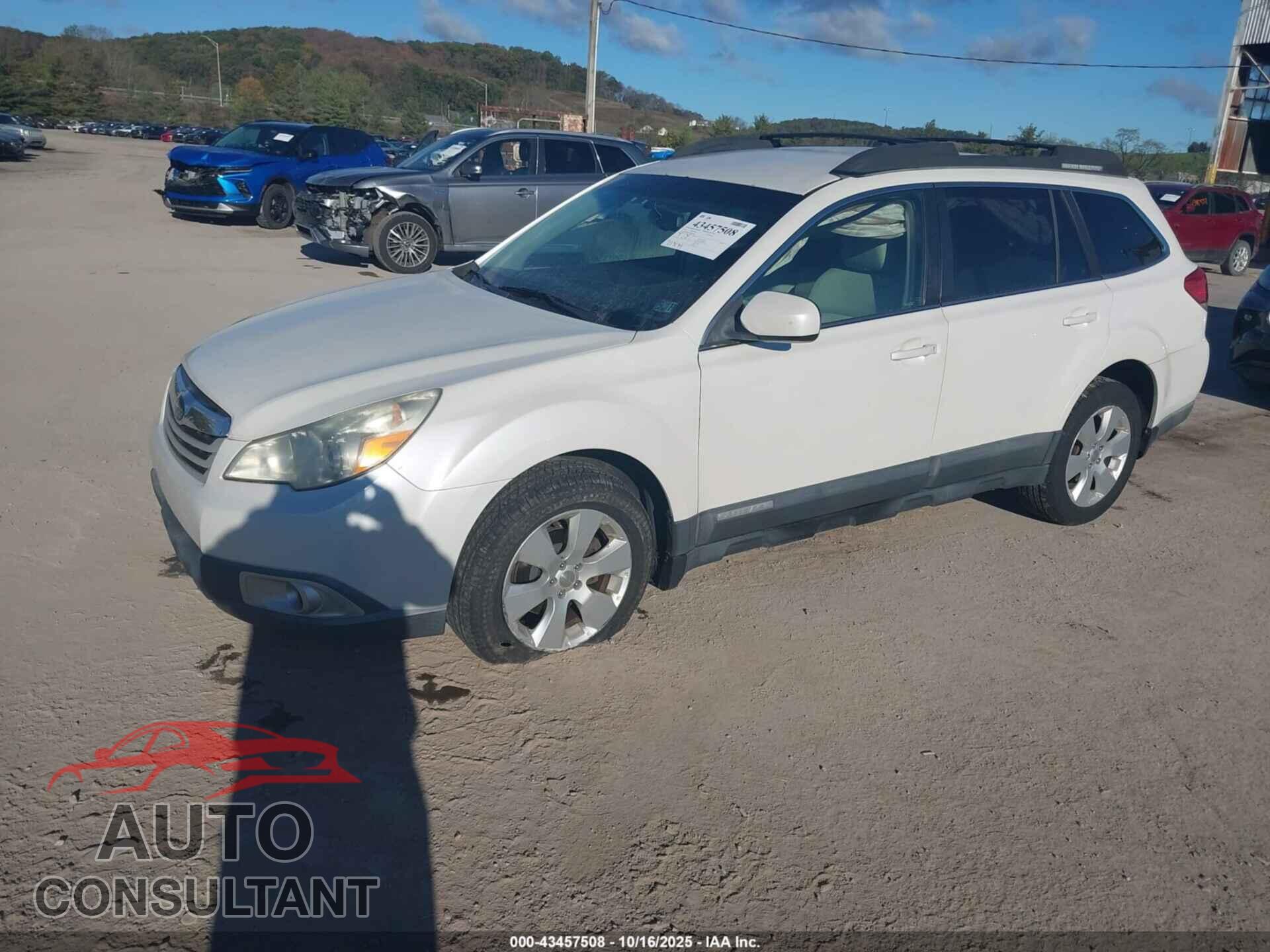 SUBARU OUTBACK 2011 - 4S4BRBCC7B3365658