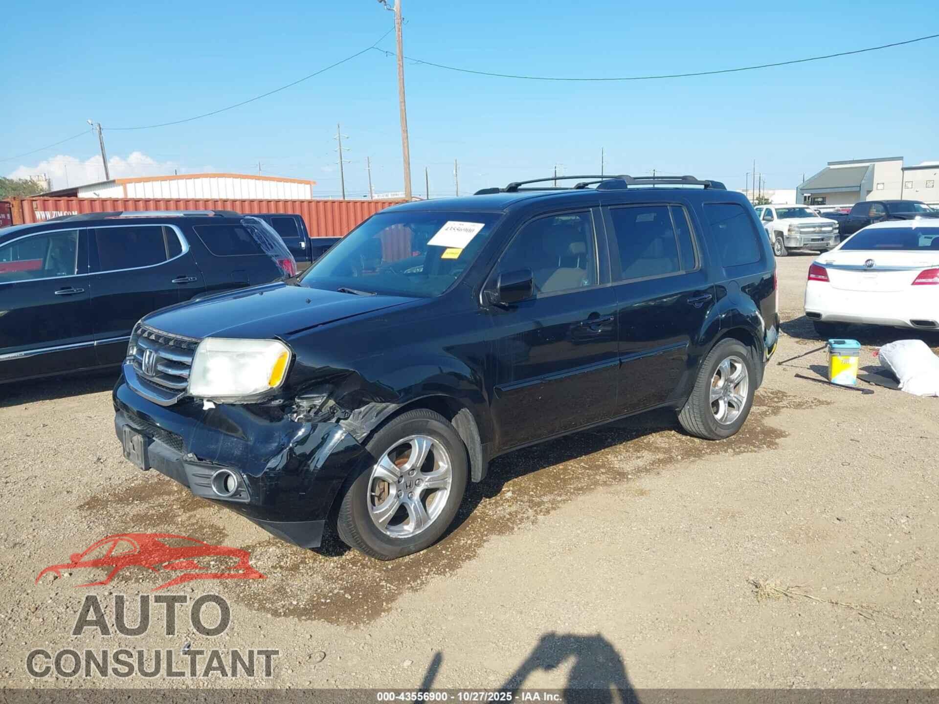 HONDA PILOT 2012 - 5FNYF3H41CB035663