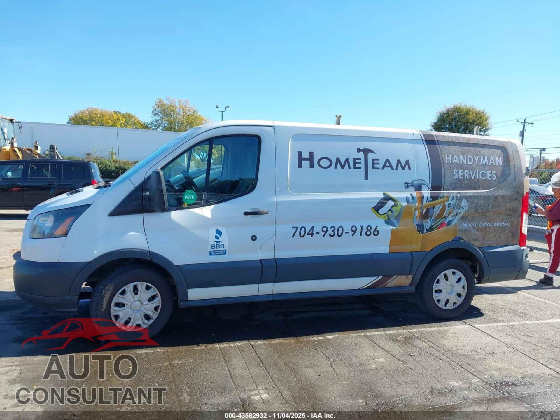 FORD TRANSIT-150 2017 - 1FTYE1ZM7HKA36140
