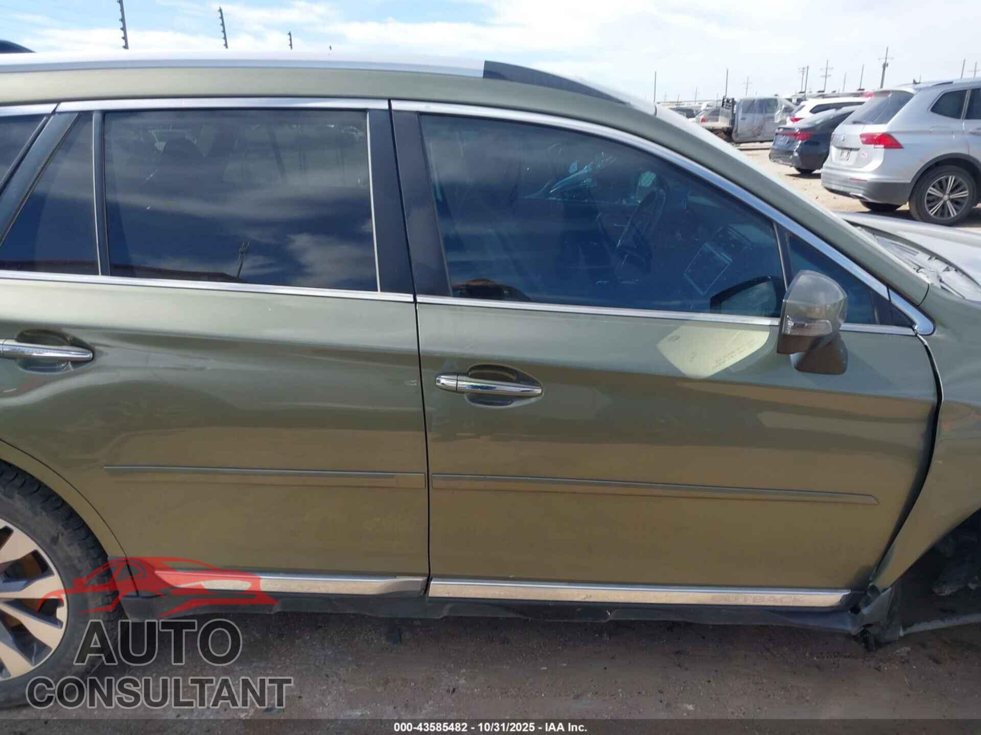 SUBARU OUTBACK 2017 - 4S4BSETC0H3210531