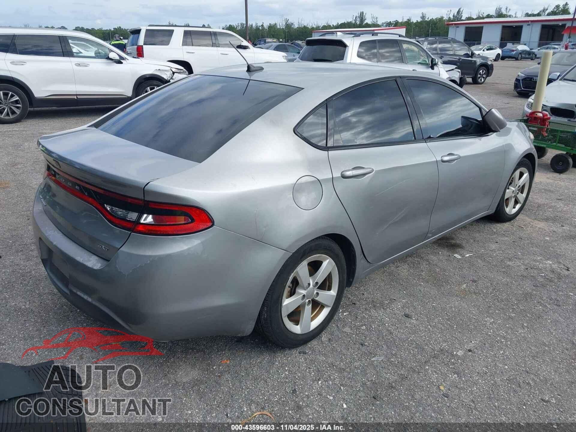 DODGE DART 2015 - 1C3CDFBB4FD238510