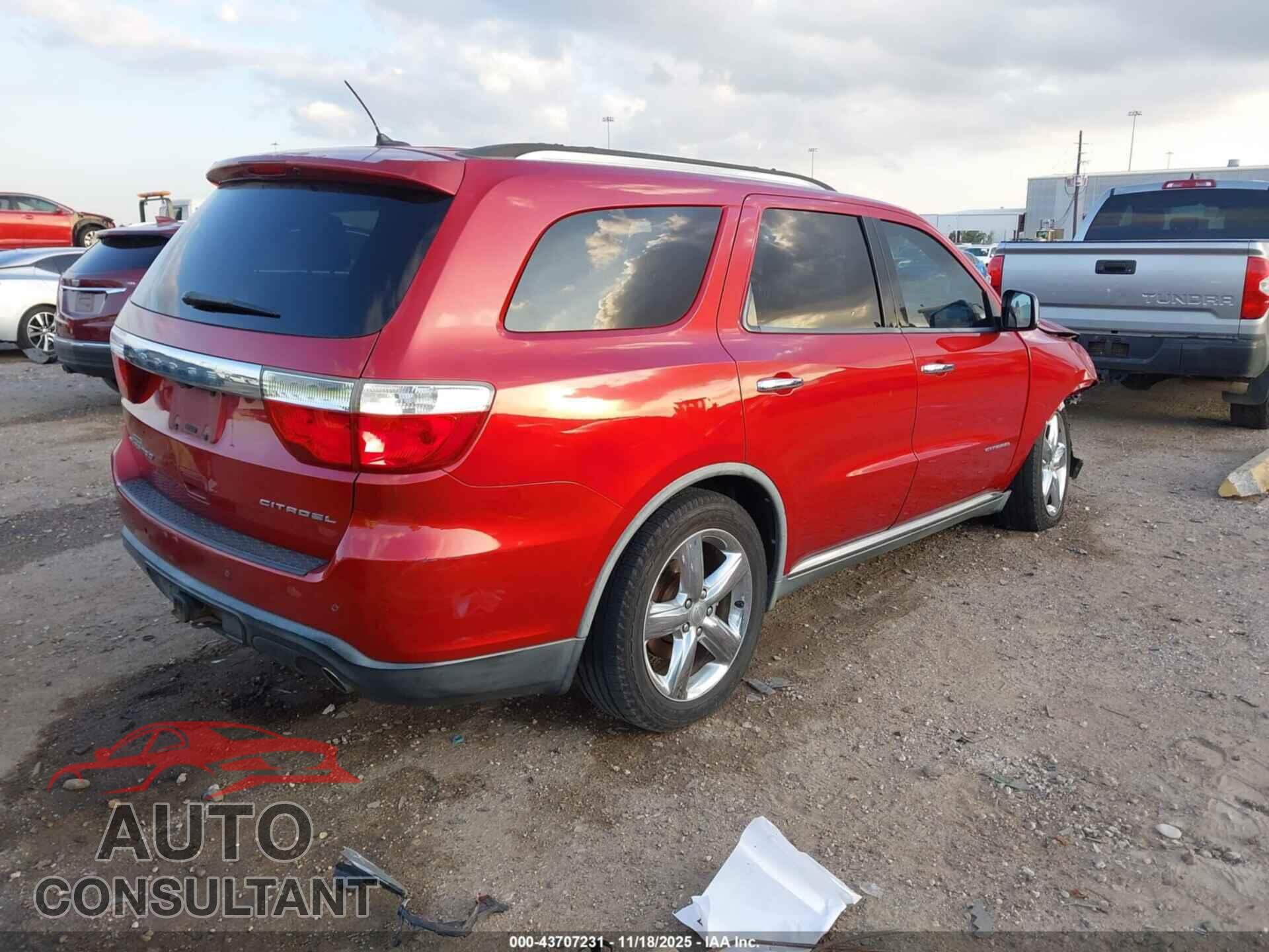 DODGE DURANGO 2011 - 1D4SD5GT7BC592687