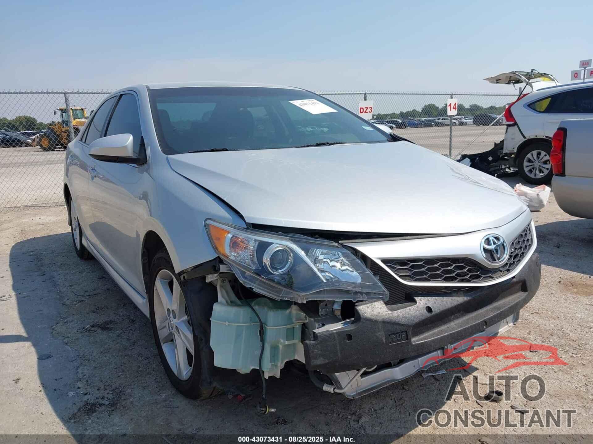 TOYOTA CAMRY 2013 - 4T1BF1FK7DU209087
