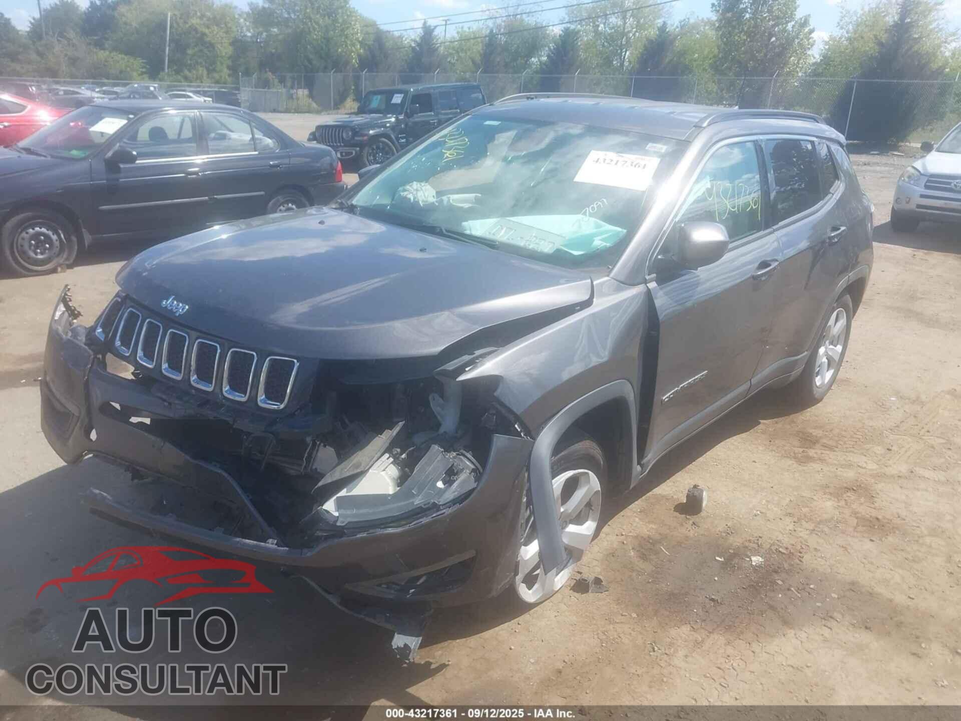 JEEP COMPASS 2020 - 3C4NJCBB5LT162412