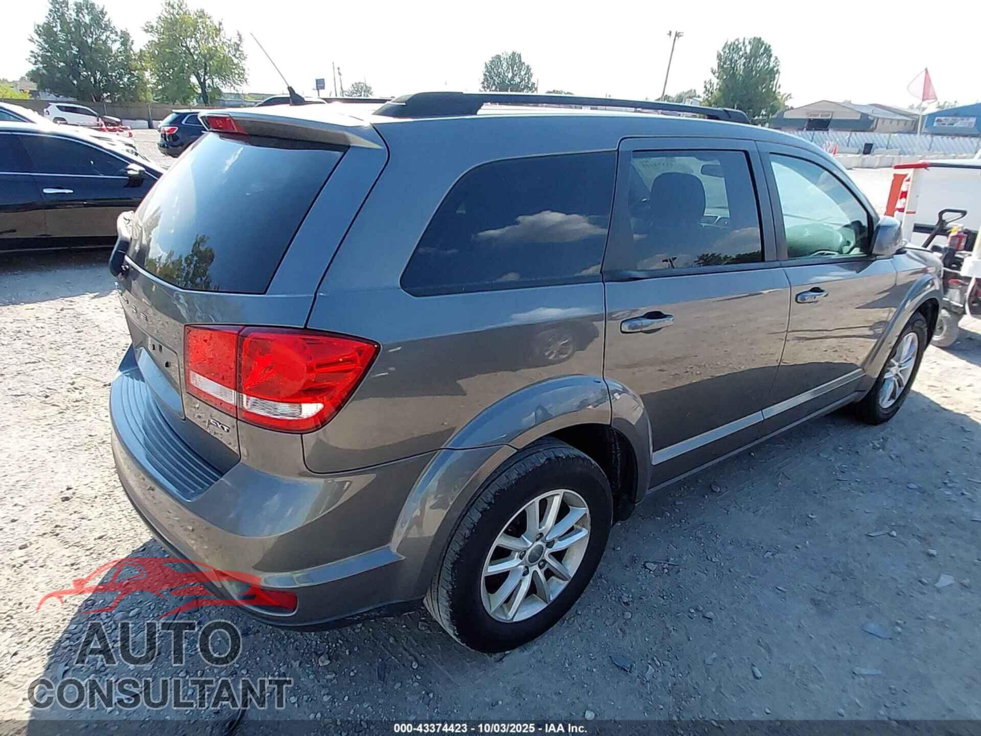 DODGE JOURNEY 2013 - 3C4PDCBG3DT564734