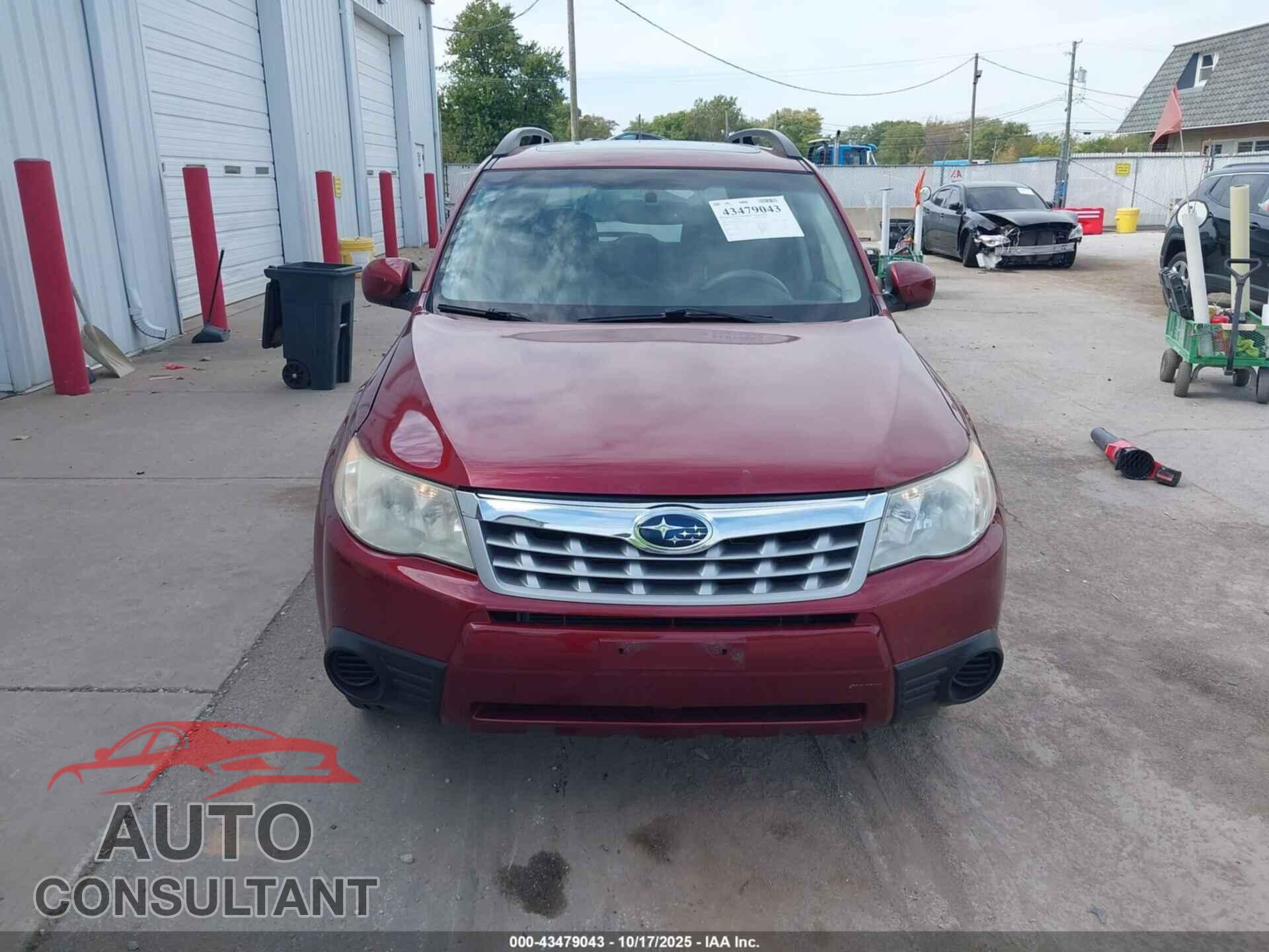 SUBARU FORESTER 2012 - JF2SHADC7CH452269