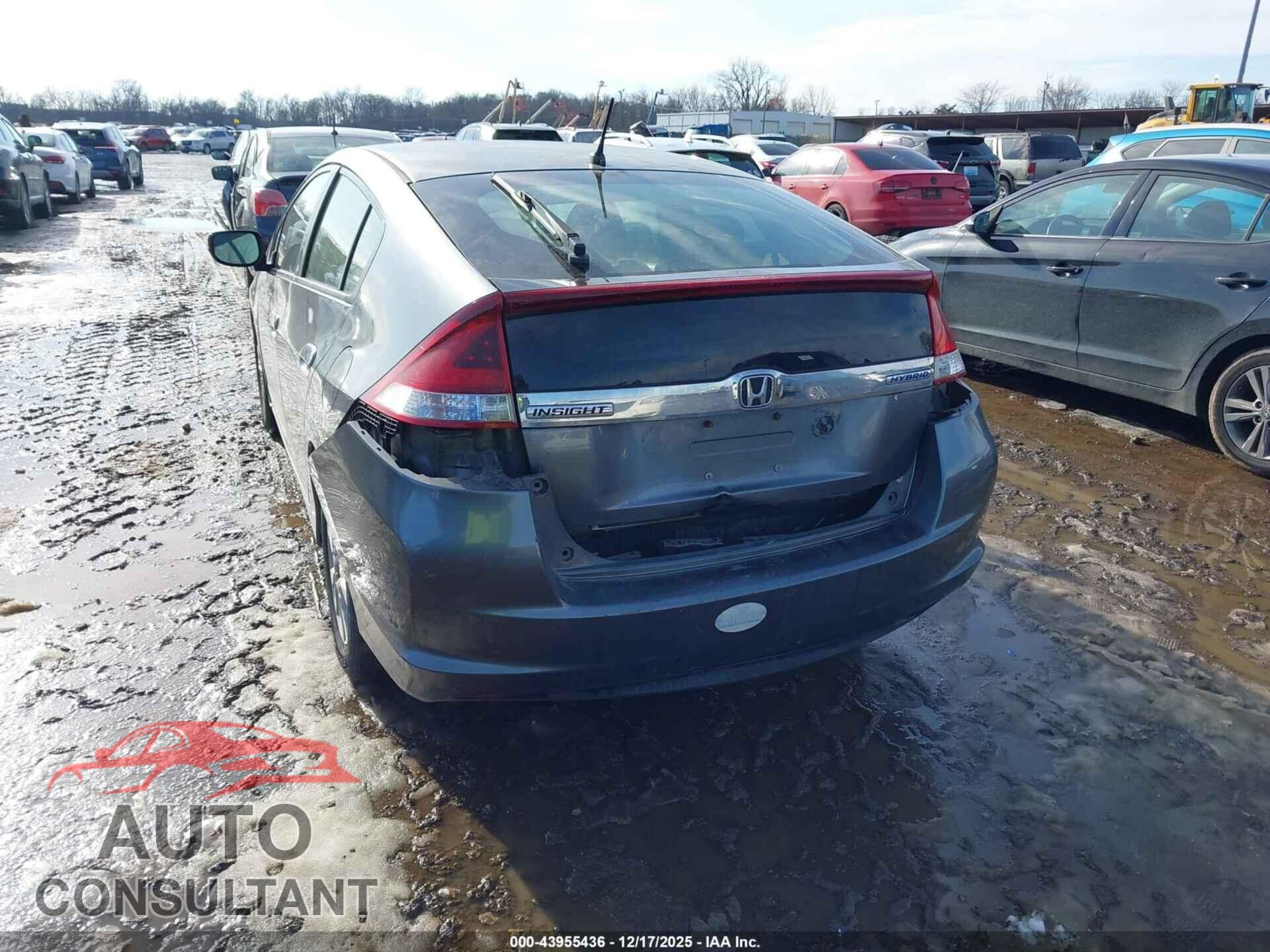 HONDA INSIGHT 2012 - JHMZE2H76CS006527