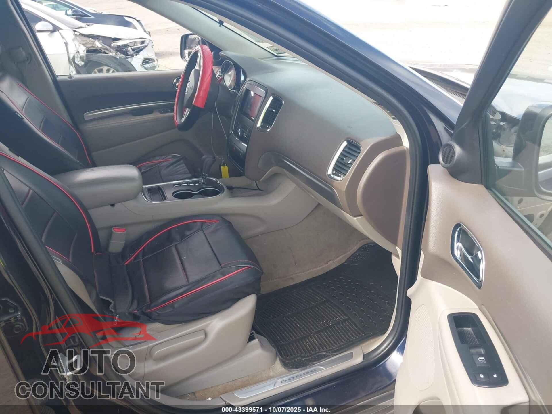 DODGE DURANGO 2011 - 1D4RD2GG4BC653333