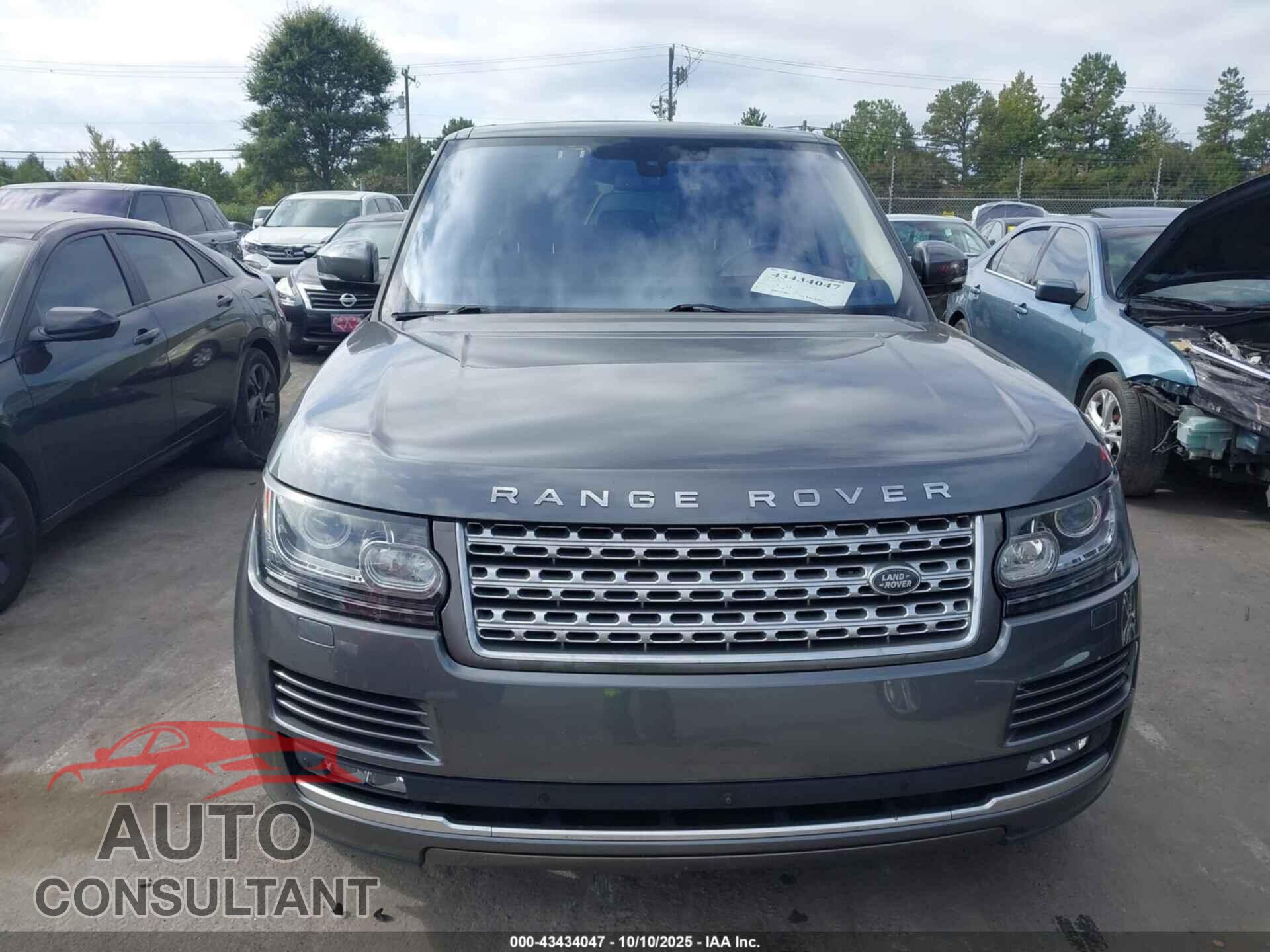 LAND ROVER RANGE ROVER 2016 - SALGS2PF4GA300393