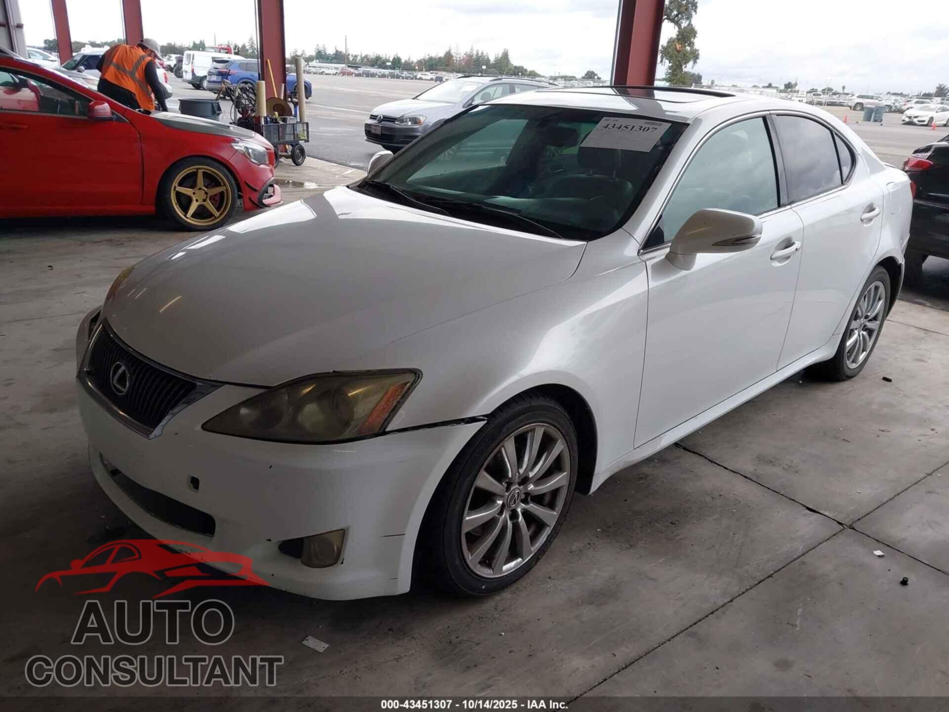 LEXUS IS 250 2009 - JTHBK262592083058