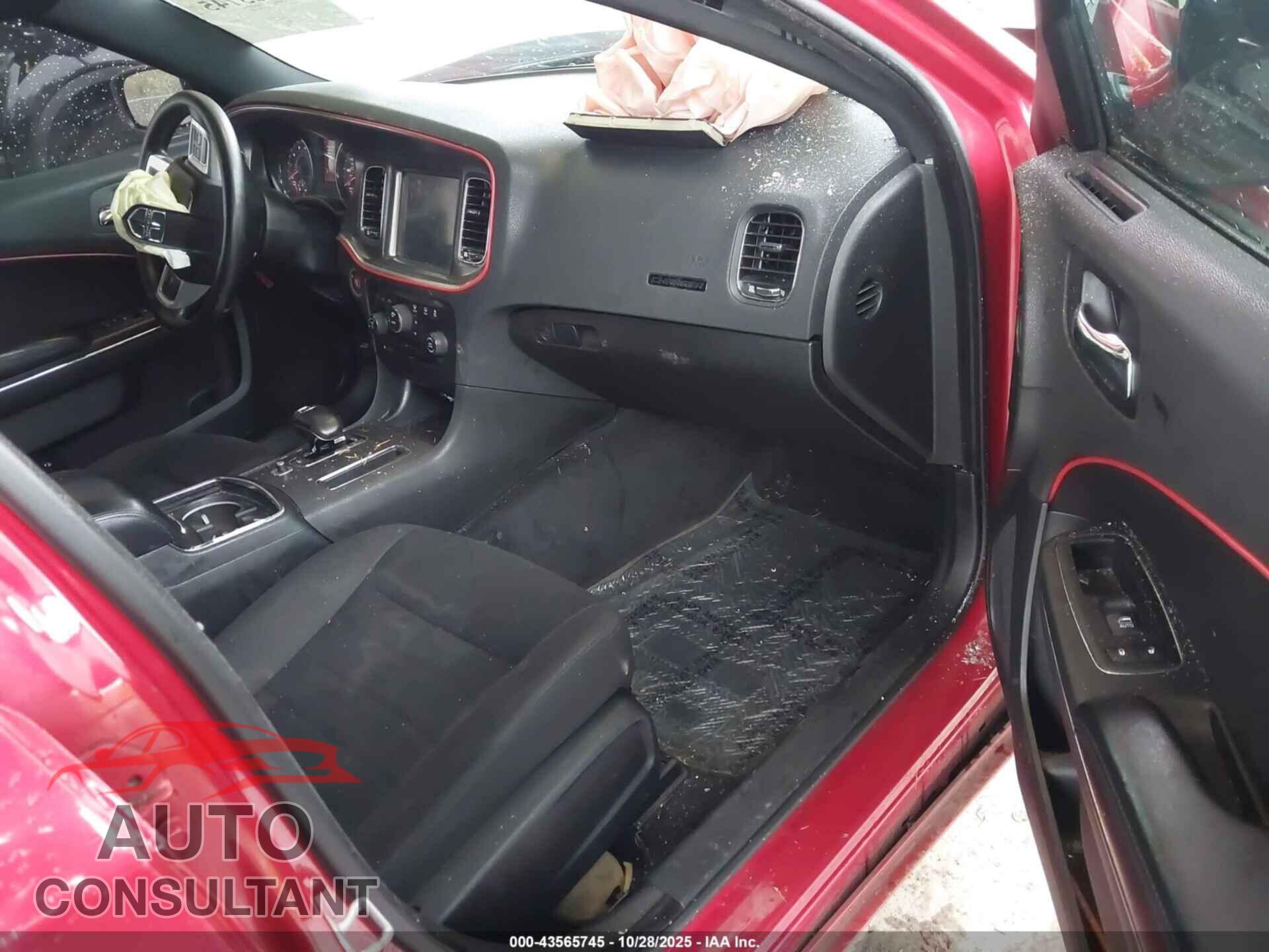 DODGE CHARGER 2012 - 2C3CDXBG9CH201632