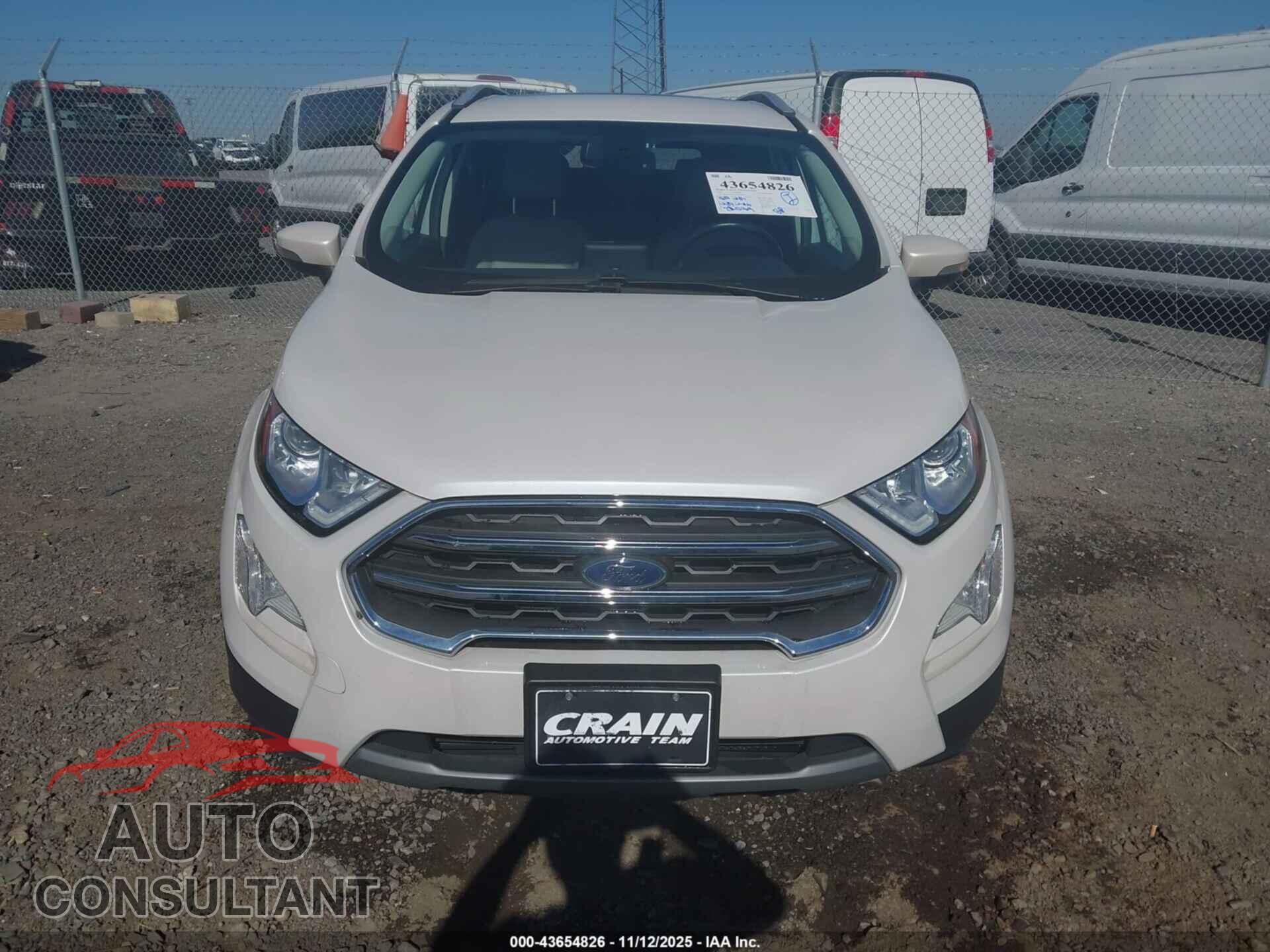 FORD ECOSPORT 2021 - MAJ6S3KL5MC450802