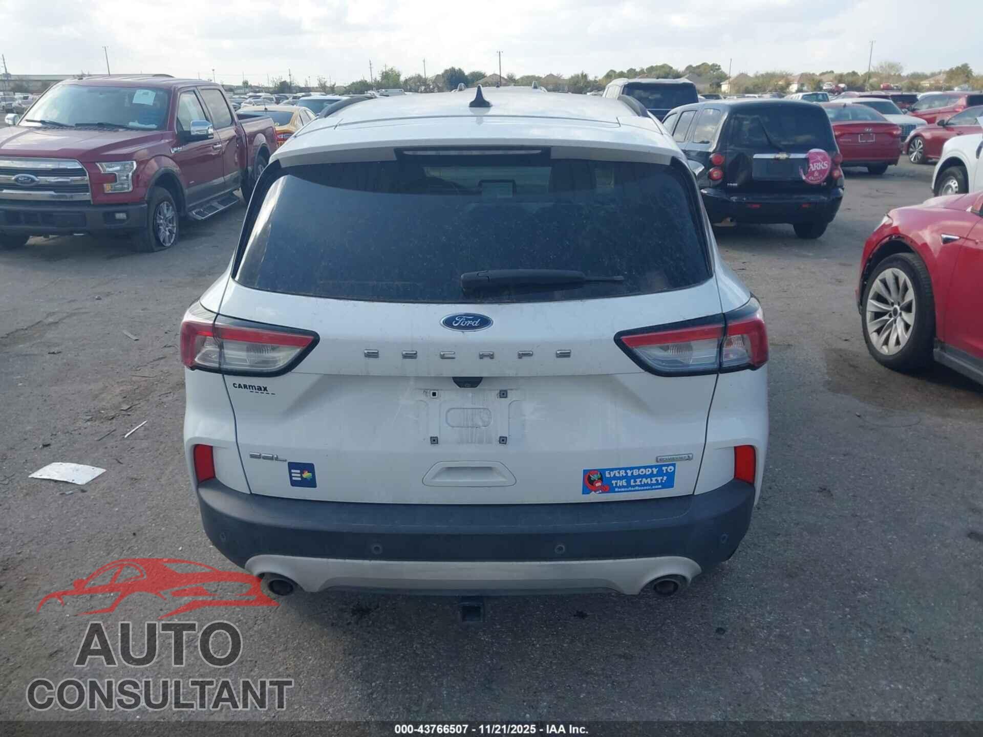 FORD ESCAPE 2020 - 1FMCU0H63LUA62396