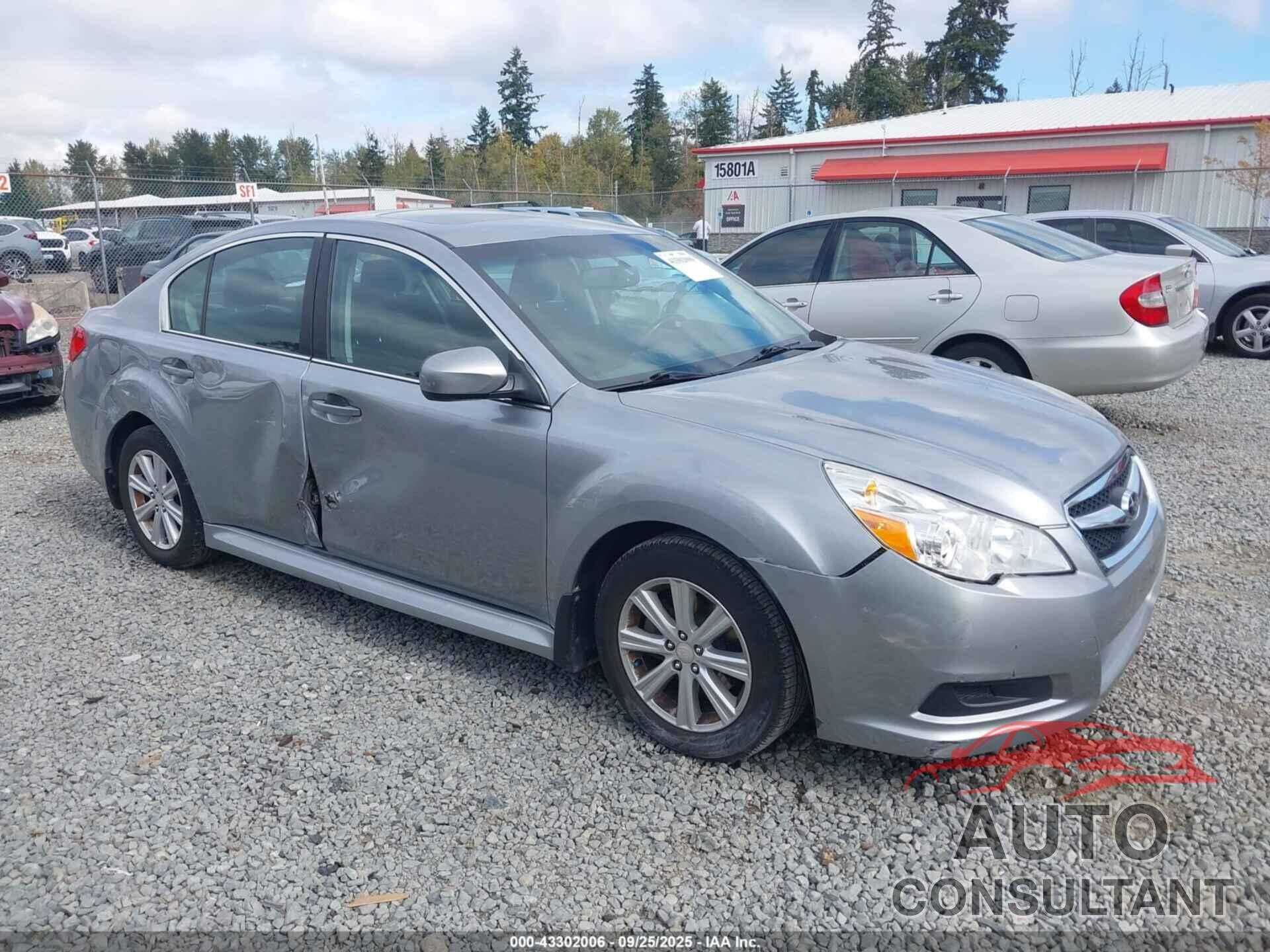 SUBARU LEGACY 2011 - 4S3BMBG6XB3252309