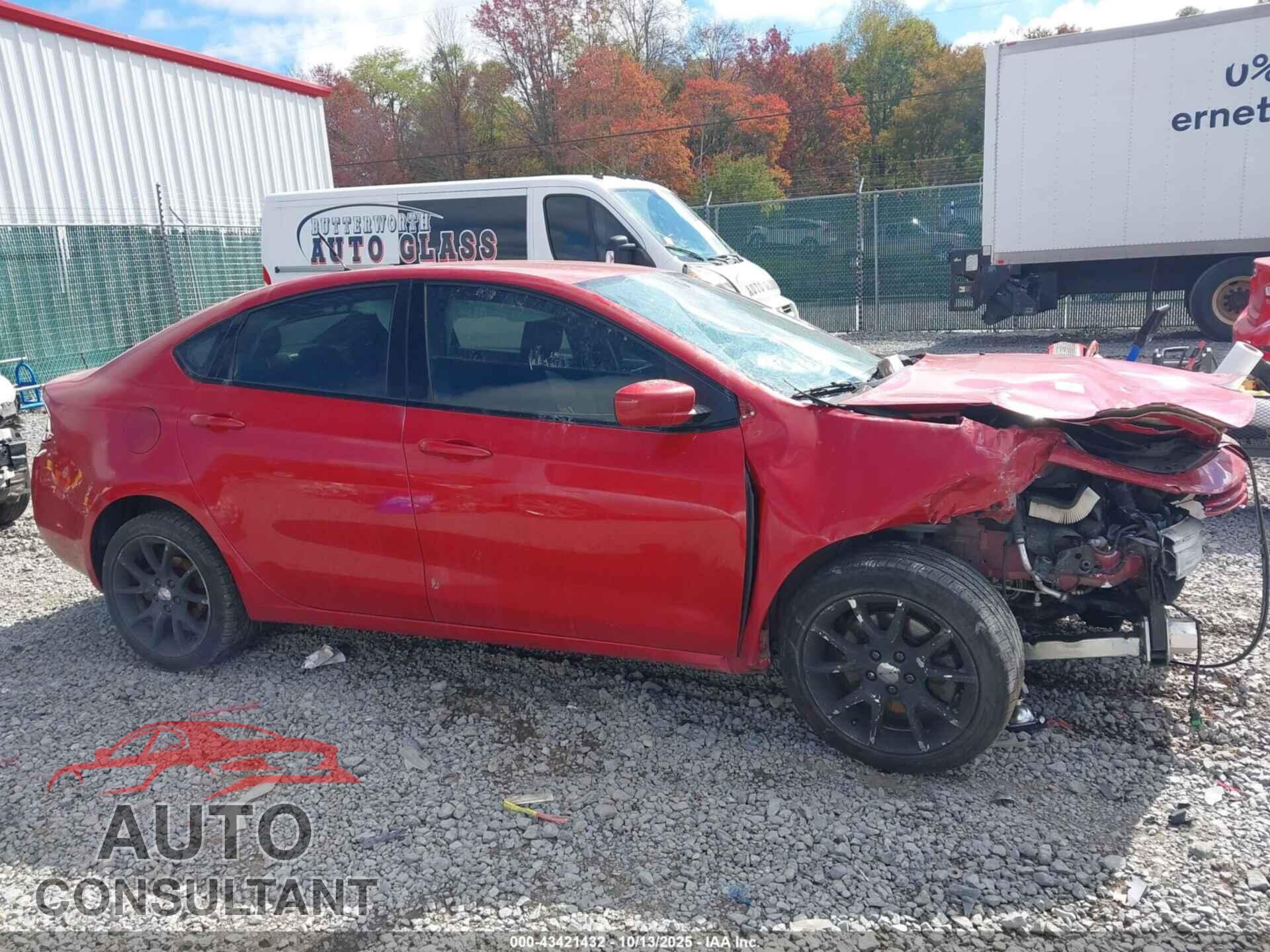 DODGE DART 2013 - 1C3CDFBH5DD224603