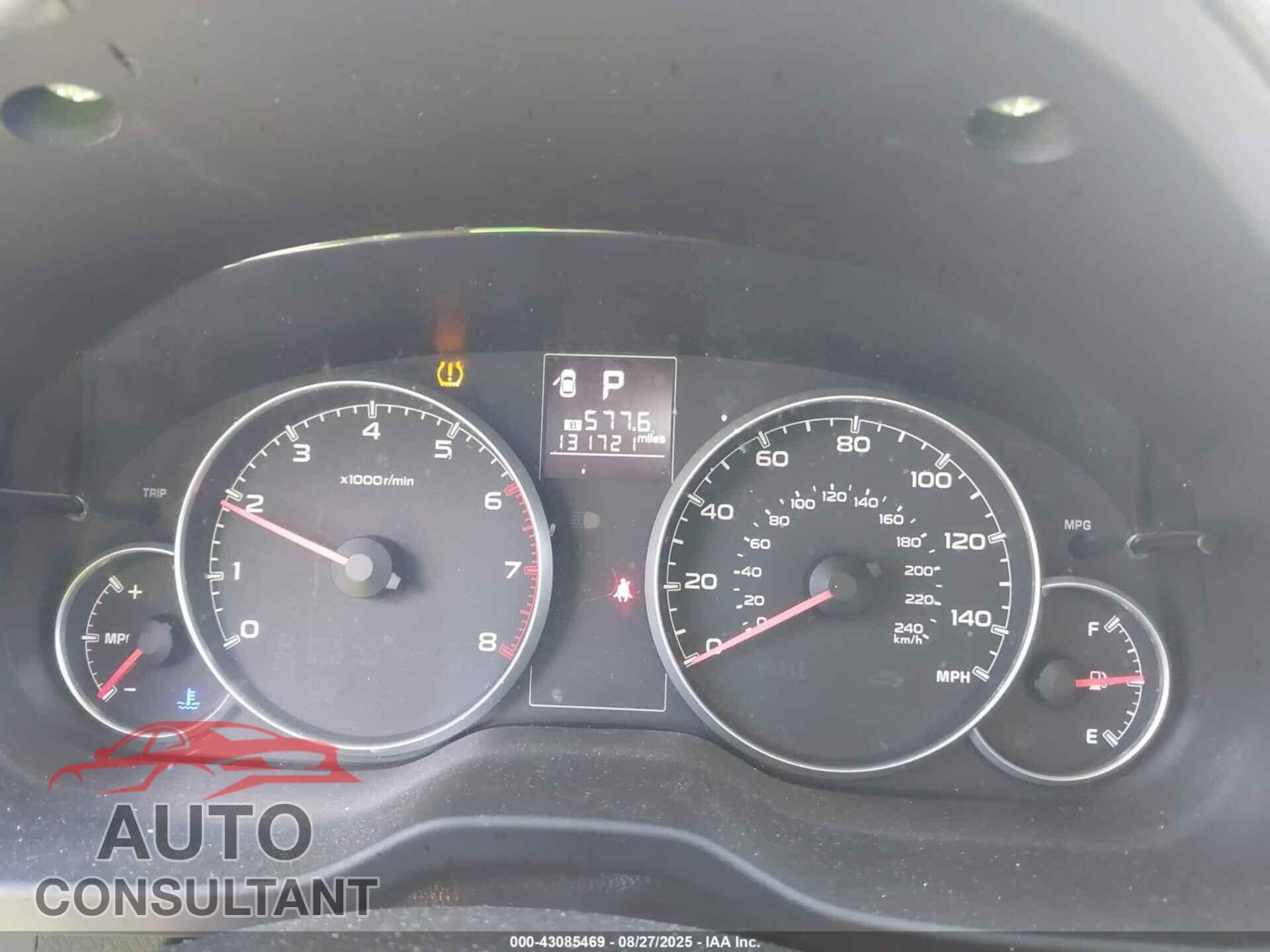 SUBARU OUTBACK 2013 - 4S4BRBCC6D3308189