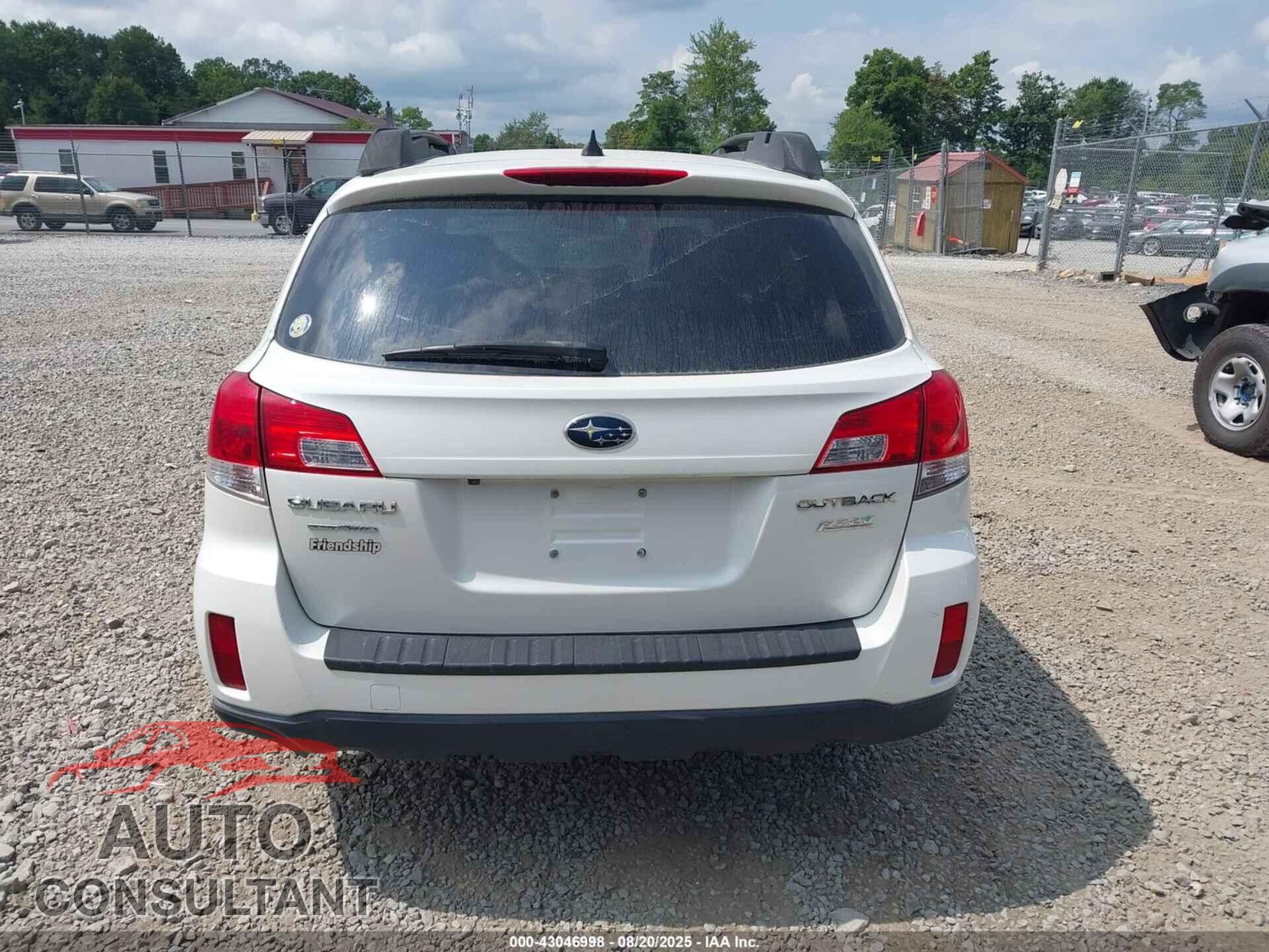 SUBARU OUTBACK 2014 - 4S4BRBPC2E3279270