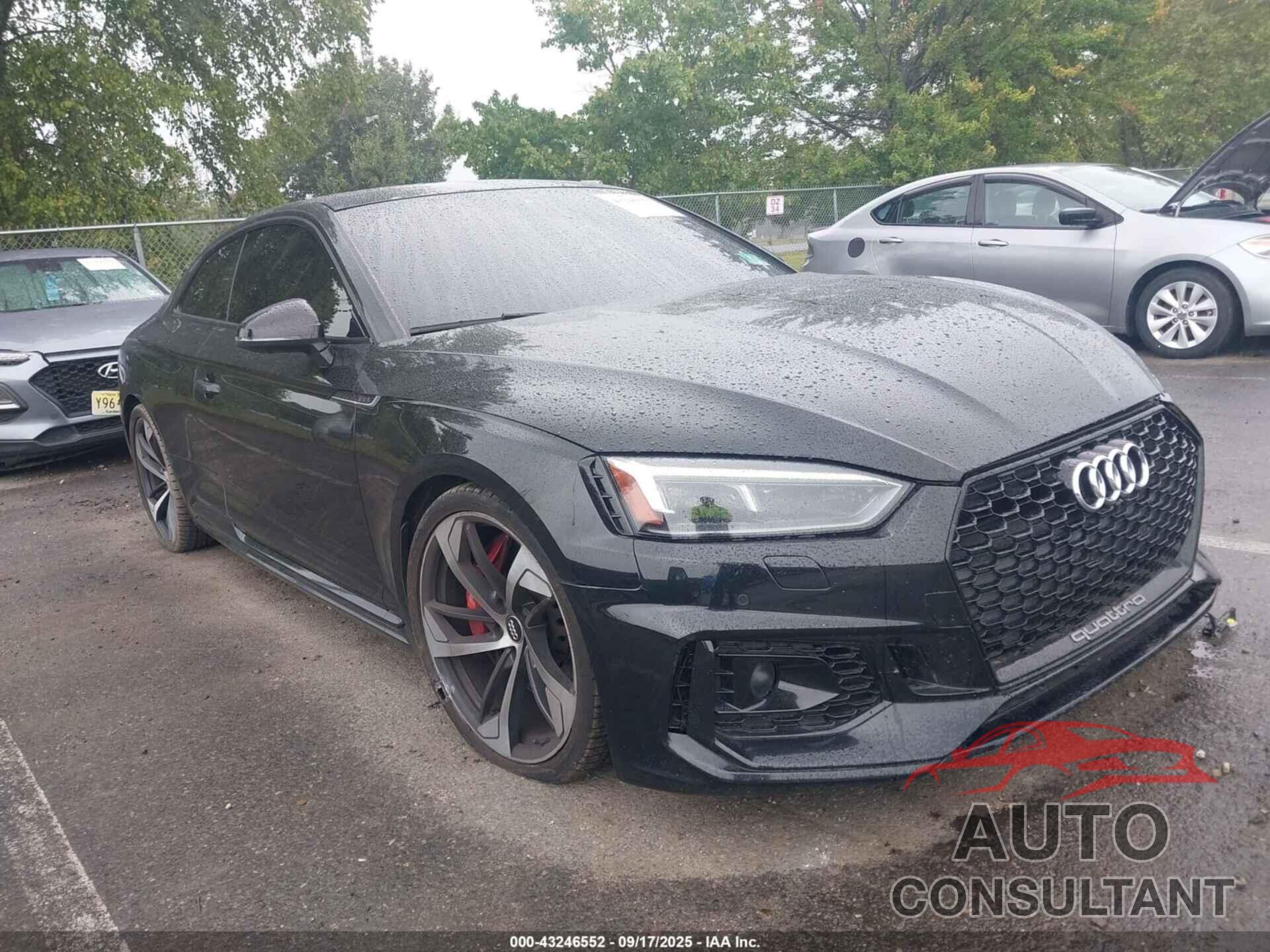 AUDI RS 5 2018 - WUAPWAF56JA903032