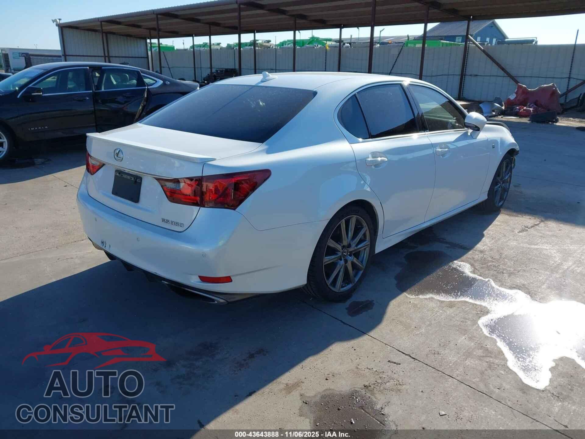LEXUS GS 350 2013 - JTHBE1BL0D5005357
