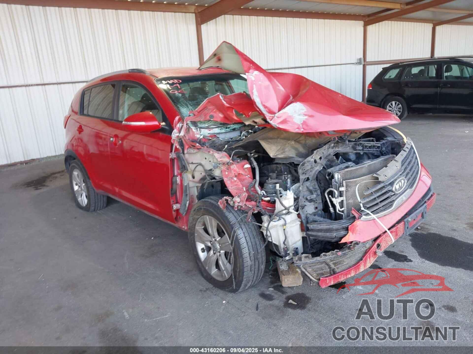 KIA SPORTAGE 2012 - KNDPB3A20C7211480