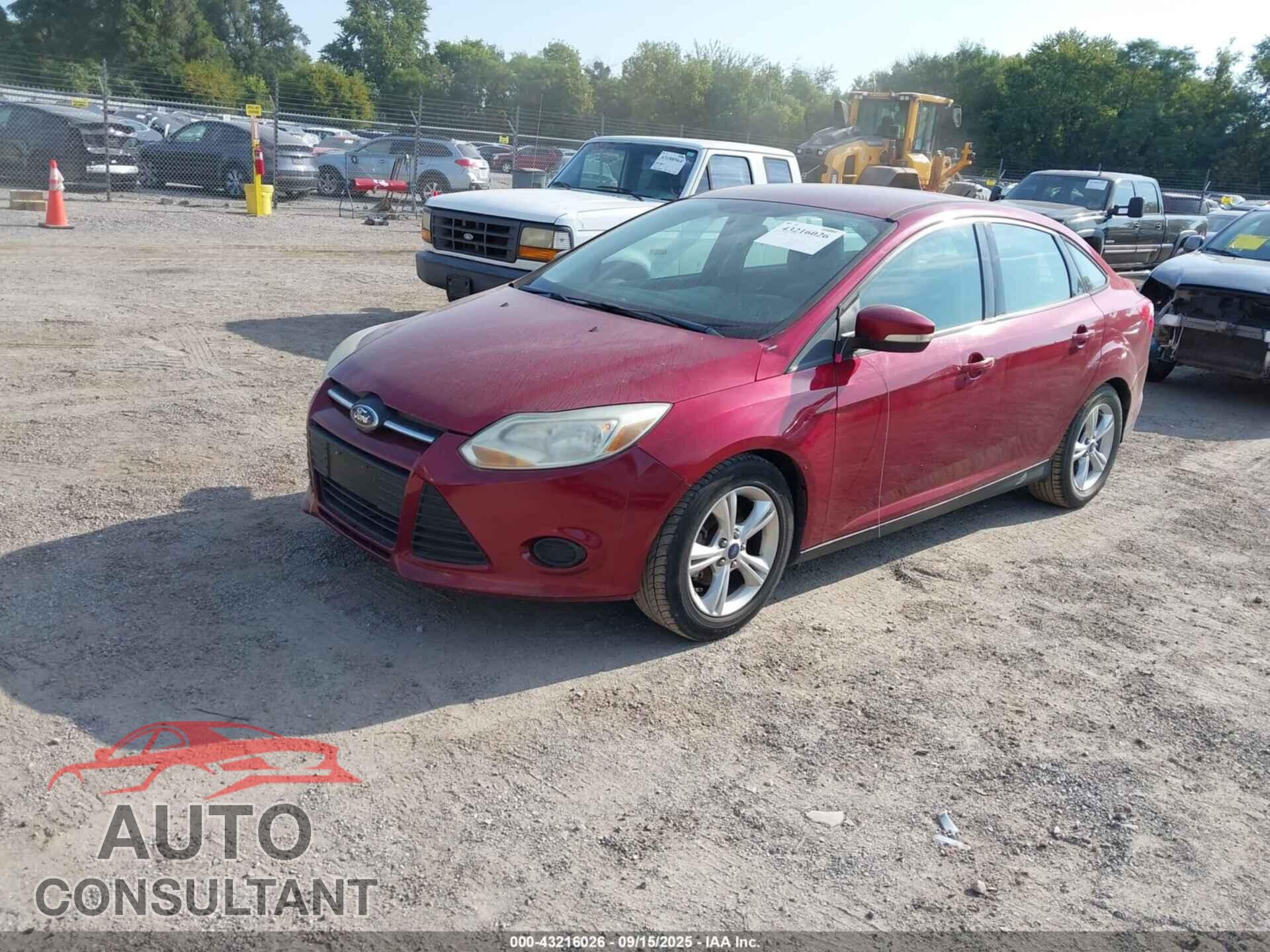 FORD FOCUS 2014 - 1FADP3F2XEL249456