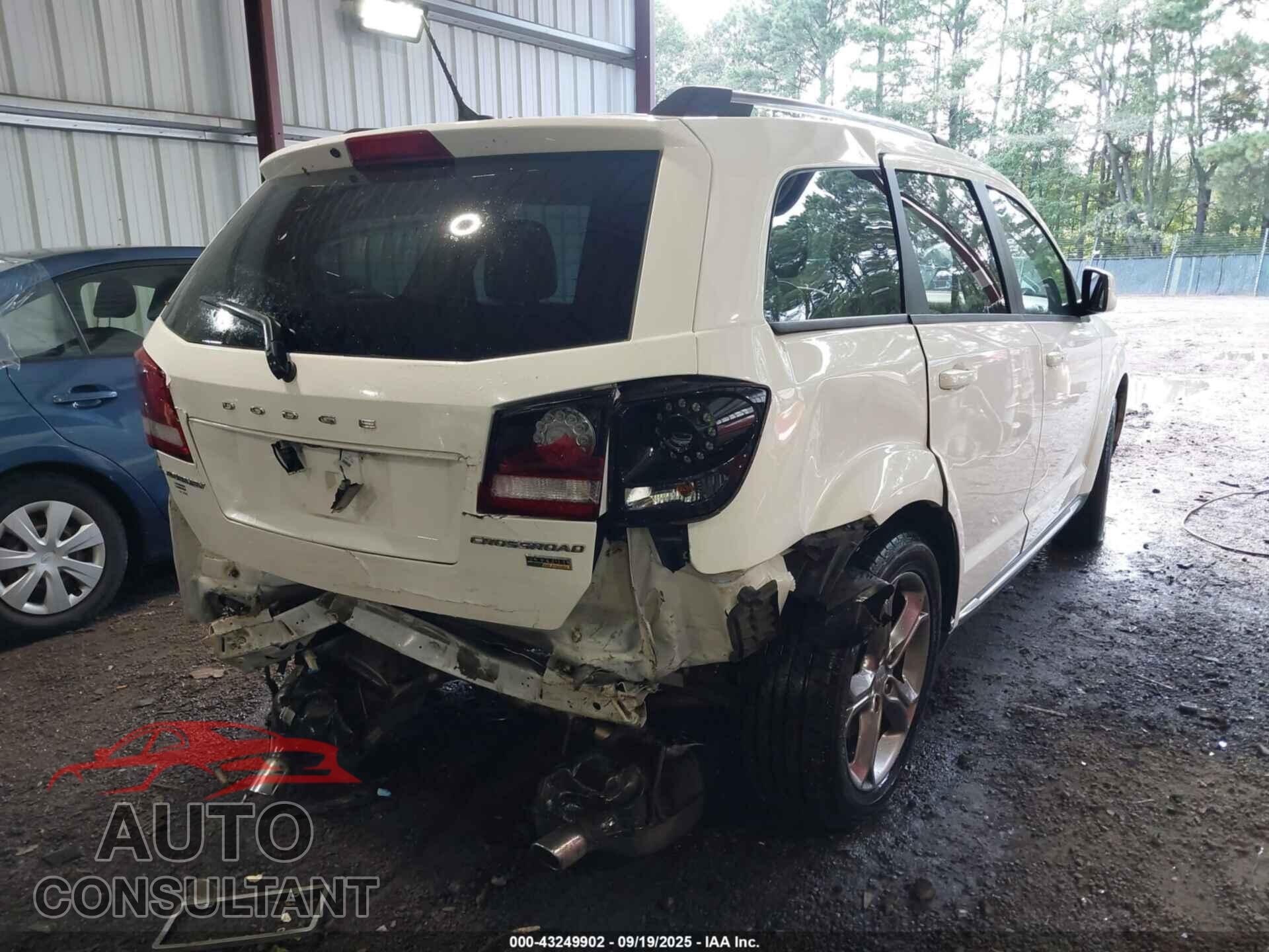 DODGE JOURNEY 2017 - 3C4PDCGGXHT617847
