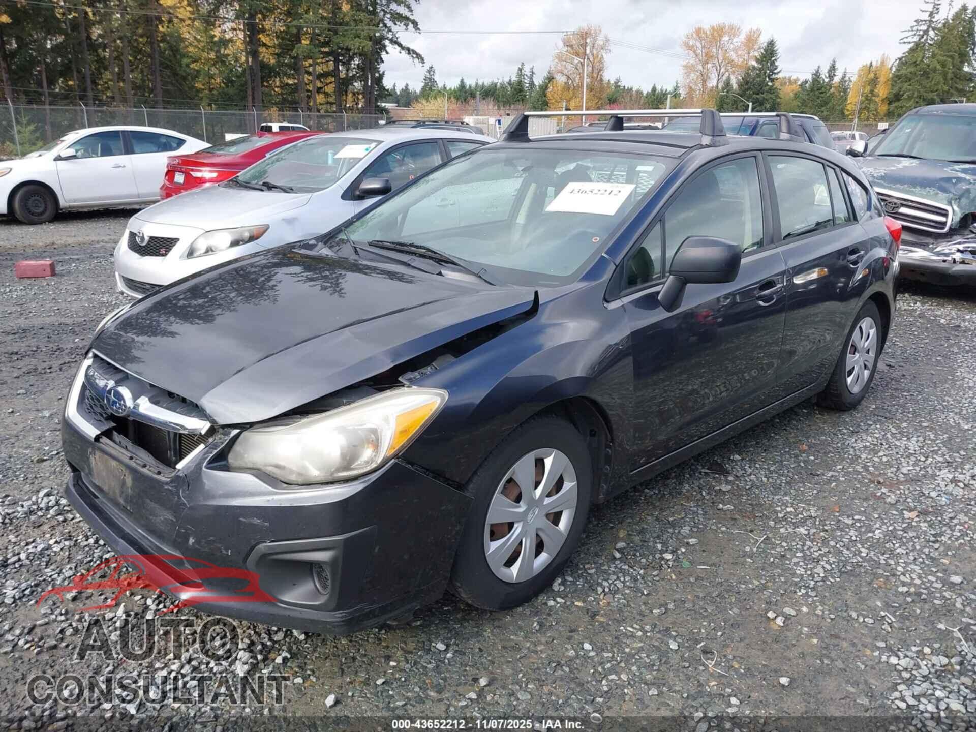 SUBARU IMPREZA 2013 - JF1GPAA61DG815653