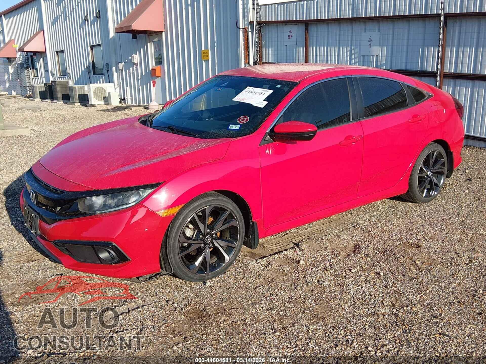 HONDA CIVIC 2019 - 2HGFC2F85KH524237