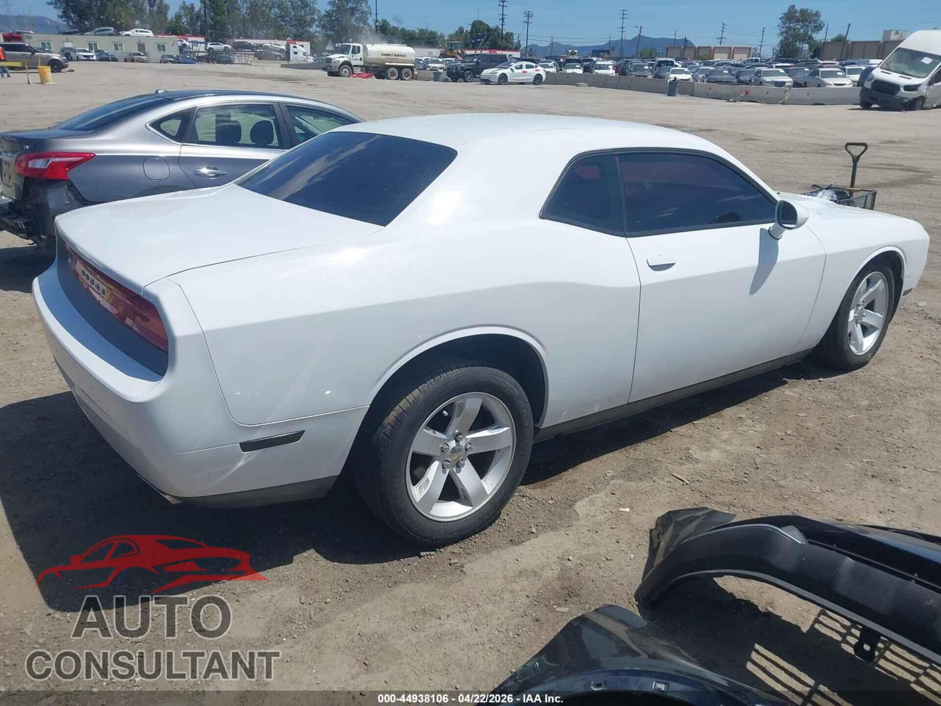 DODGE CHALLENGER 2013 - 2C3CDYAG2DH645718