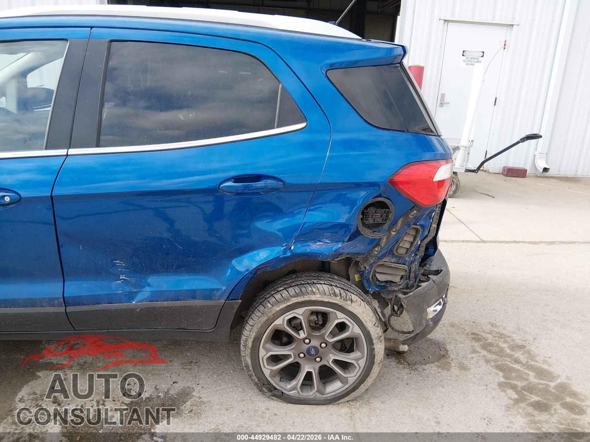 FORD ECOSPORT 2021 - MAJ6S3KL5MC403401