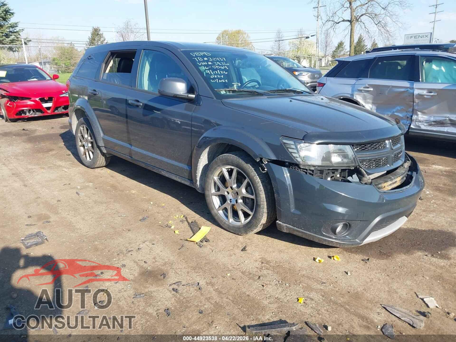 DODGE JOURNEY 2017 - 3C4PDDEG4HT703826